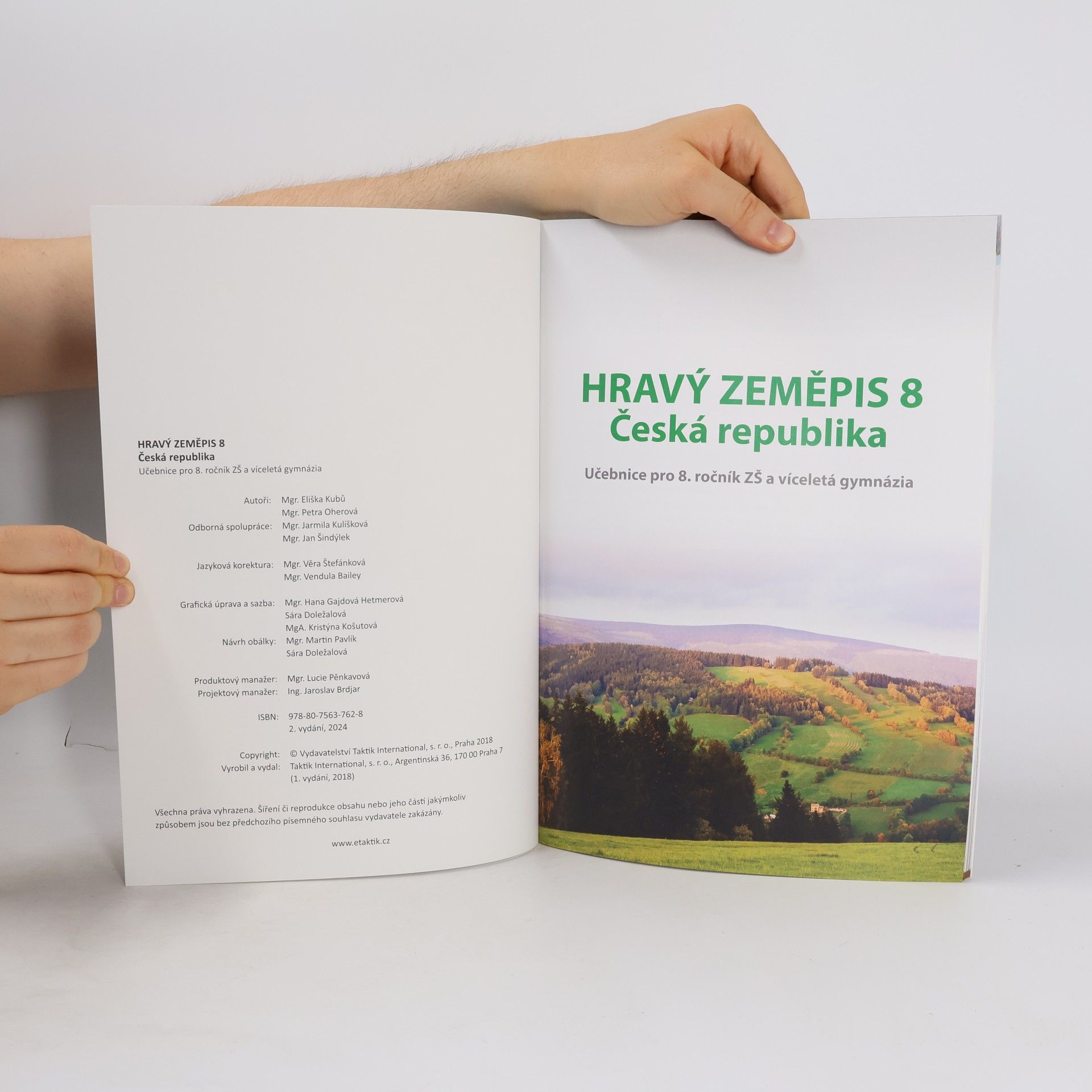Eliška Kubů Hravý zeměpis: Česká republika 8