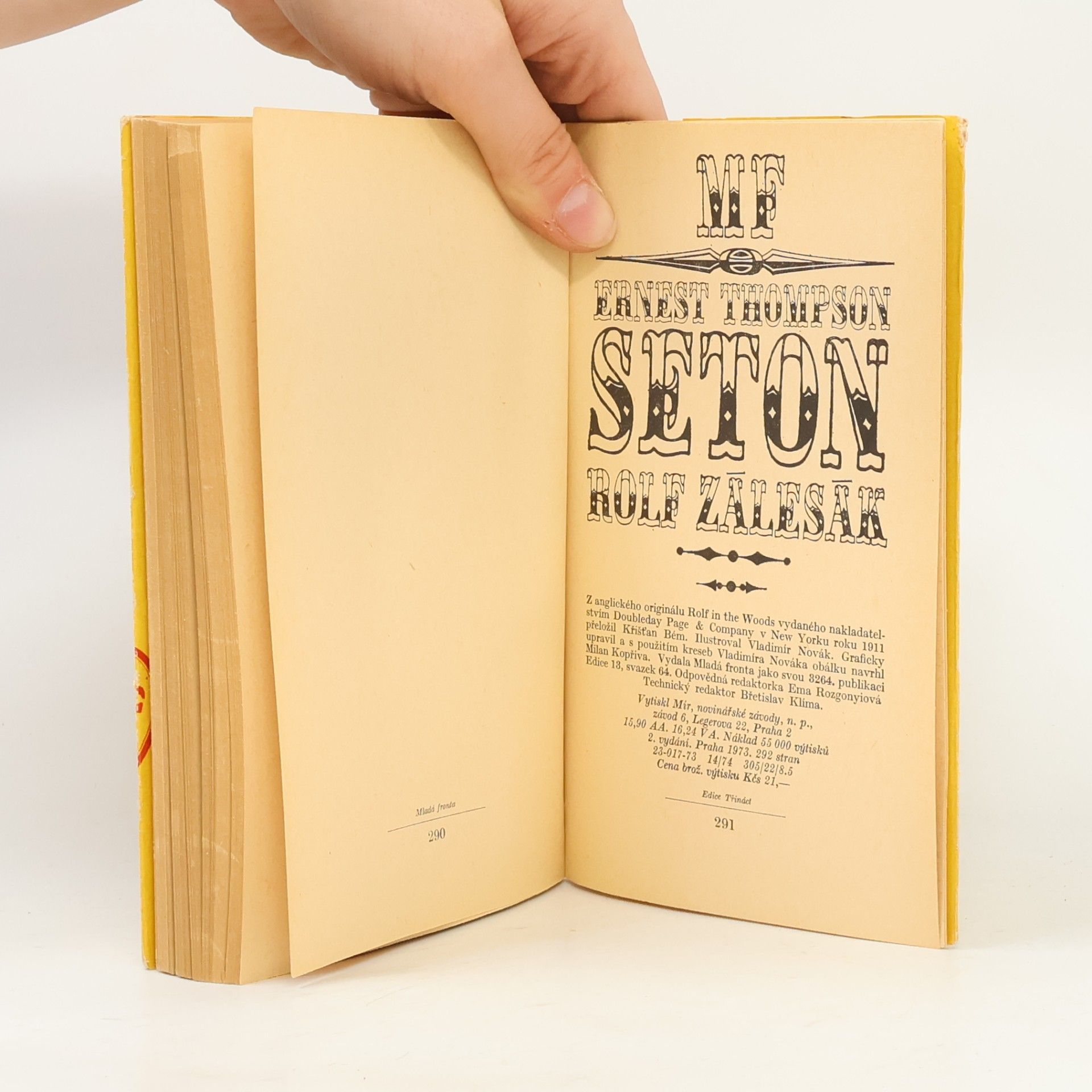 Ernest Thompson Seton Rolf Zálesák