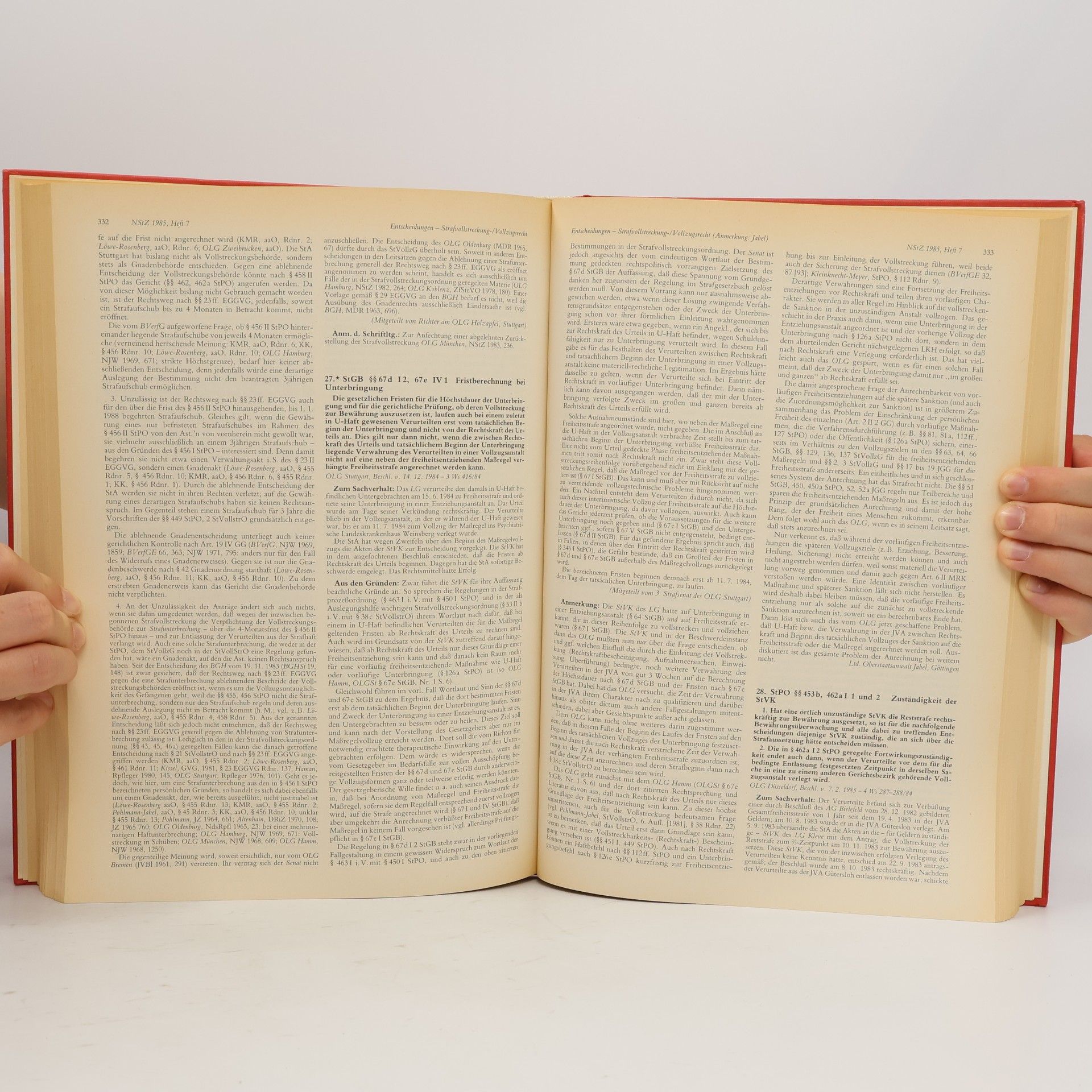 Hans-J. Kurth Neue Zeitschrift für Strafrecht 5