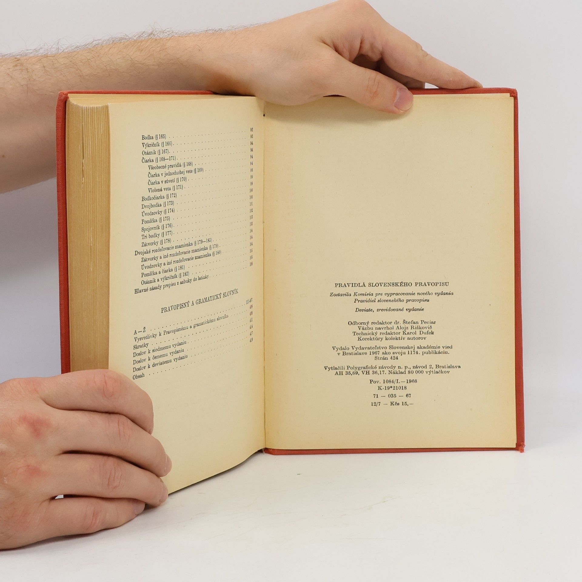 Collectif d'auteurs Pravidlá slovenského pravopisu s pravopisným a gramatickým slovníkom