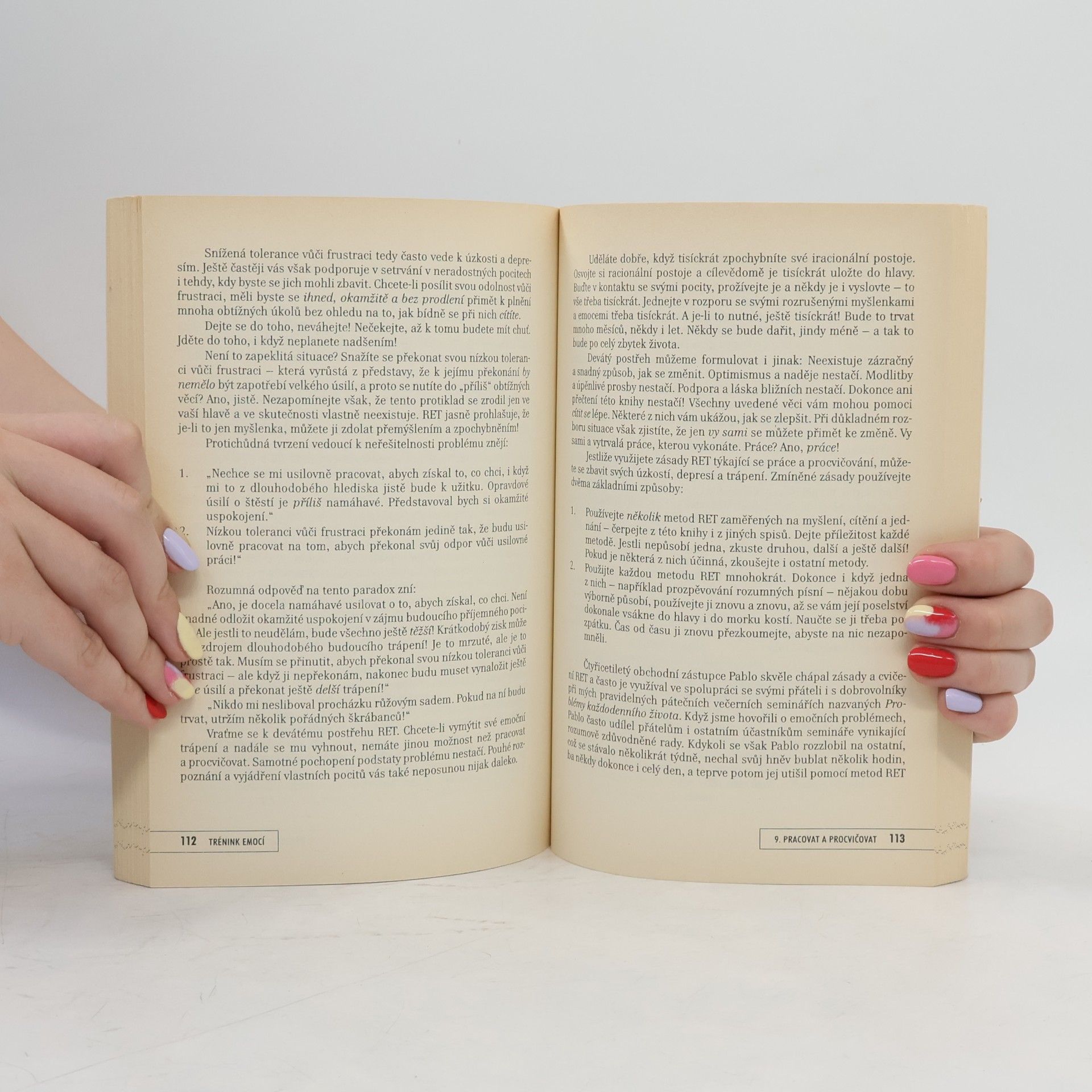 Albert Ellis Trénink emocí. Práce s emocemi na základě racionálně emoční terapie