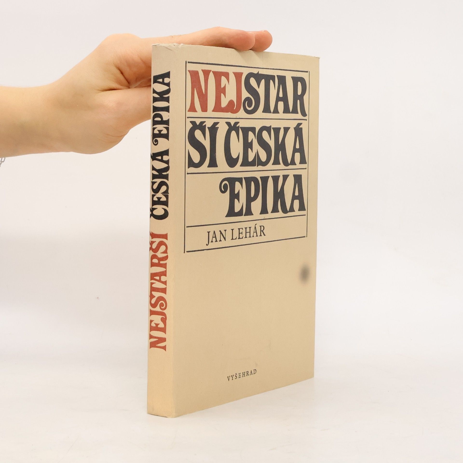 Jan Lehár Nejstarší česká epika