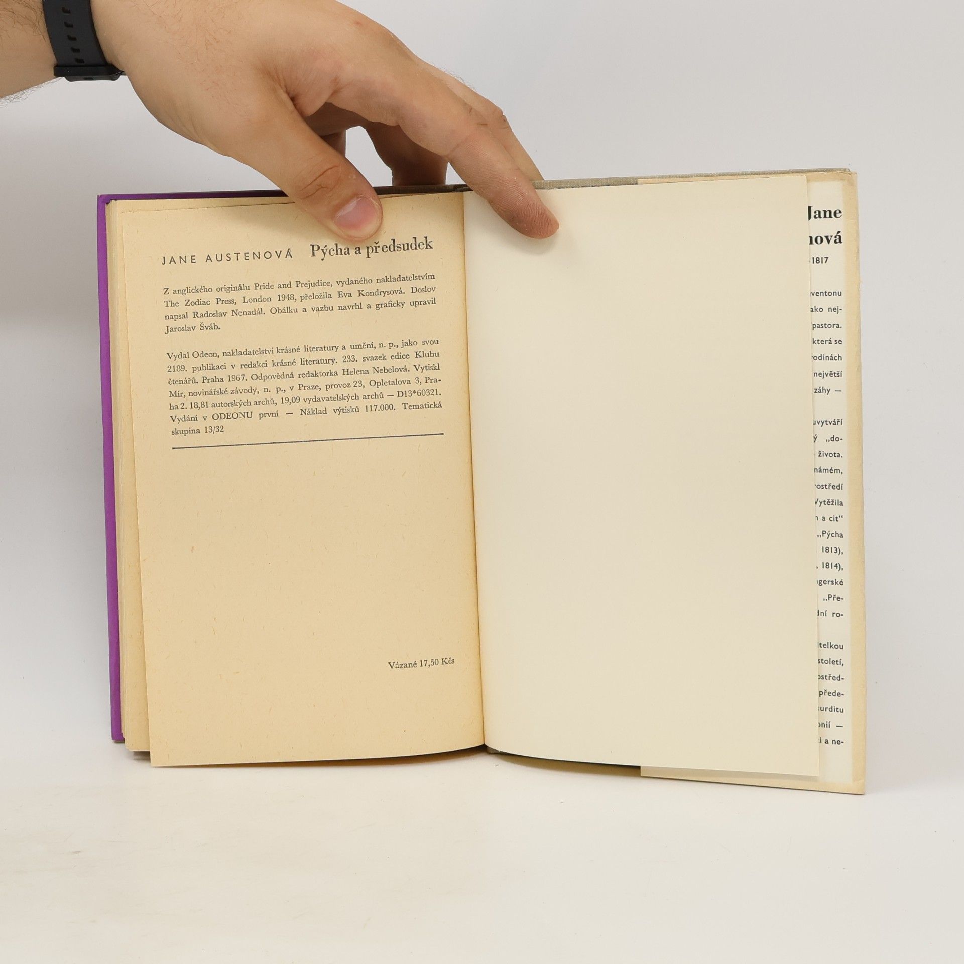 Jane Austen Pýcha a předsudek