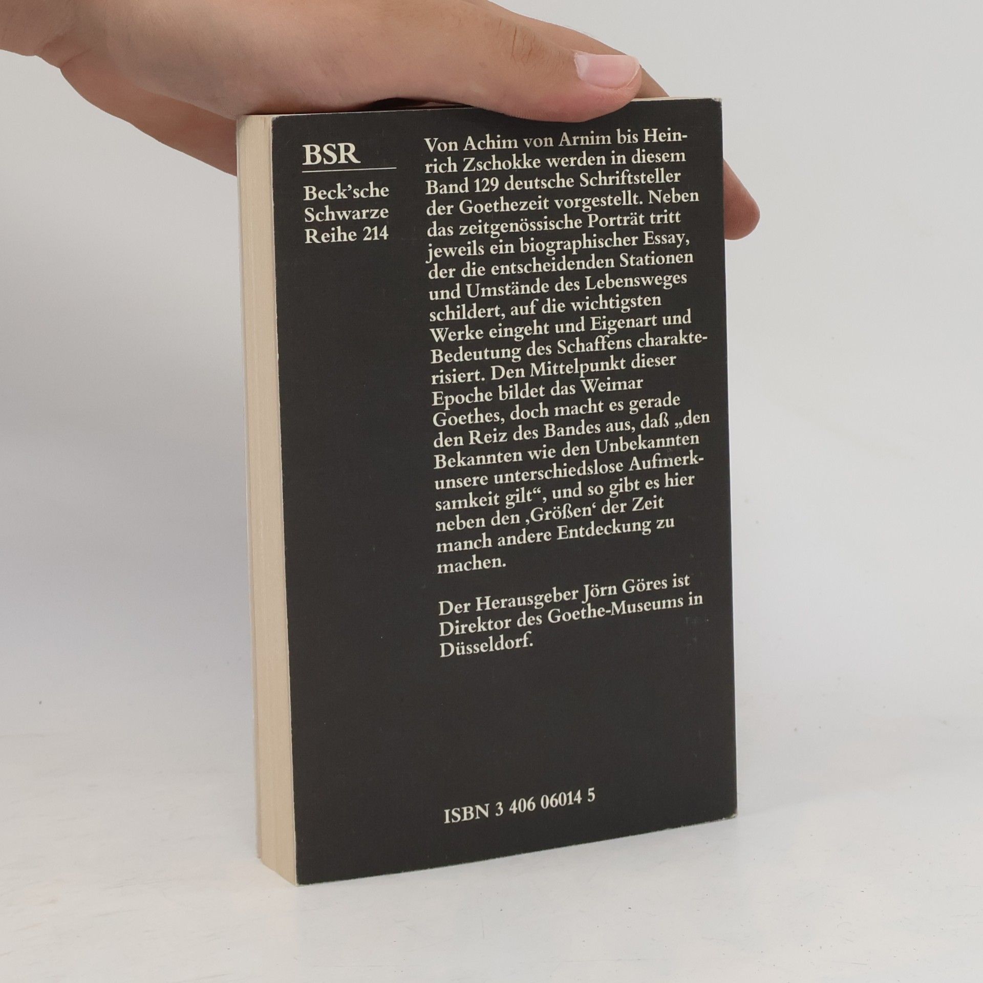 Jörn Göres Deutsche Schriftsteller im Porträt