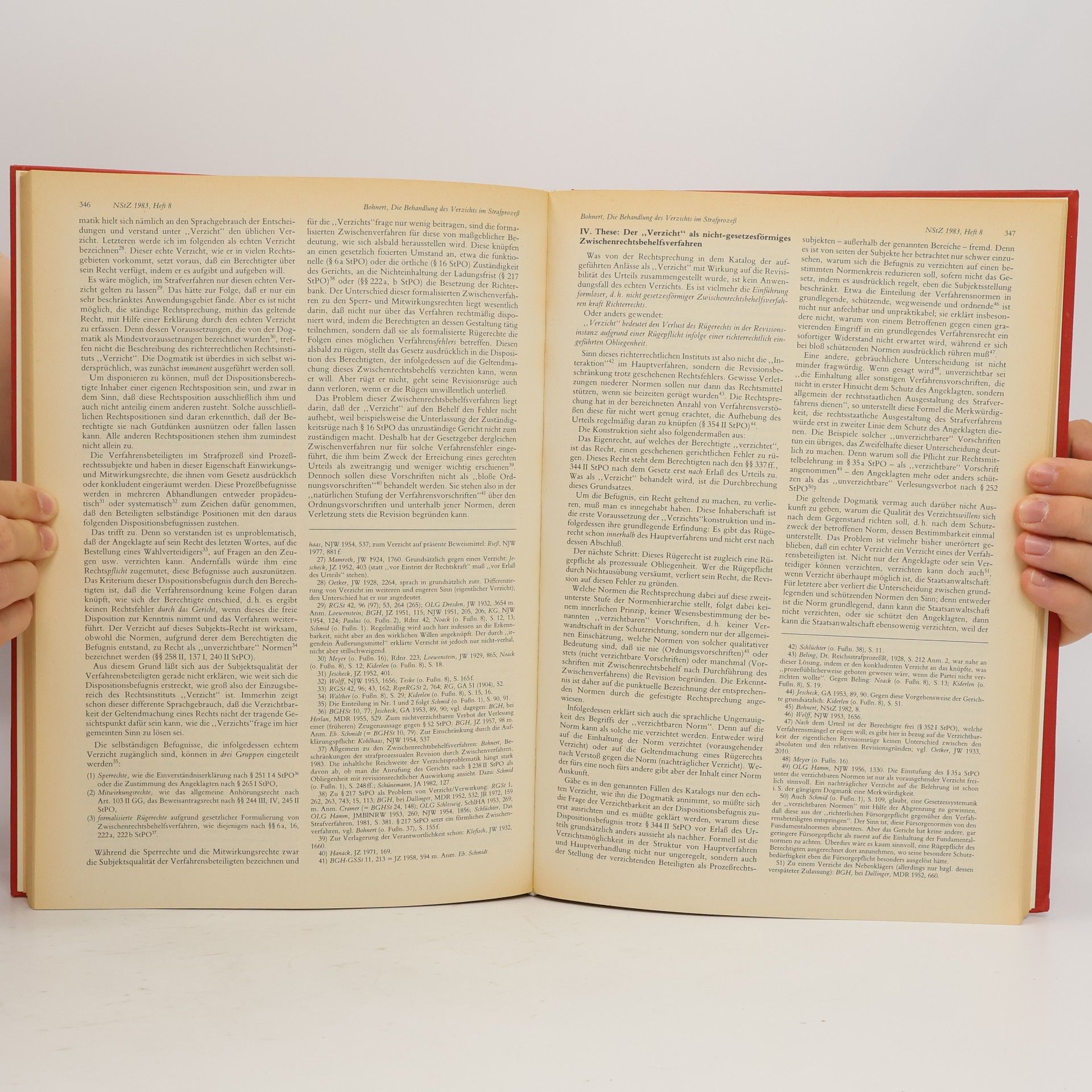 H.-J. Kurth NStZ Neue Zeitschrift für Strafrecht 1983 Jahresregister
