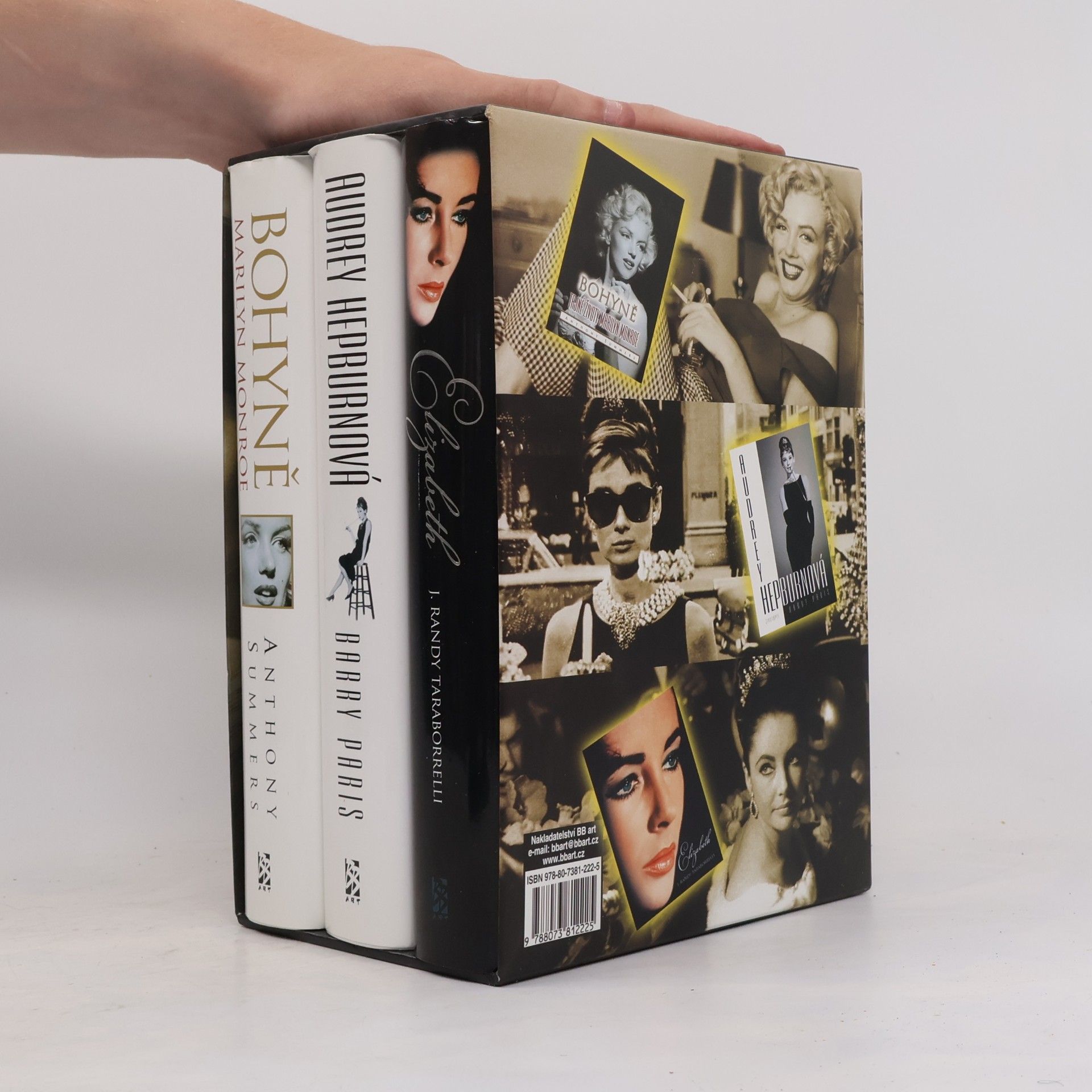 J. Randy Taraborrelli Hvězdy stŕíbrného plátna: Marilyn Monroe, Audrey Hepburn, Elizabeth Taylor