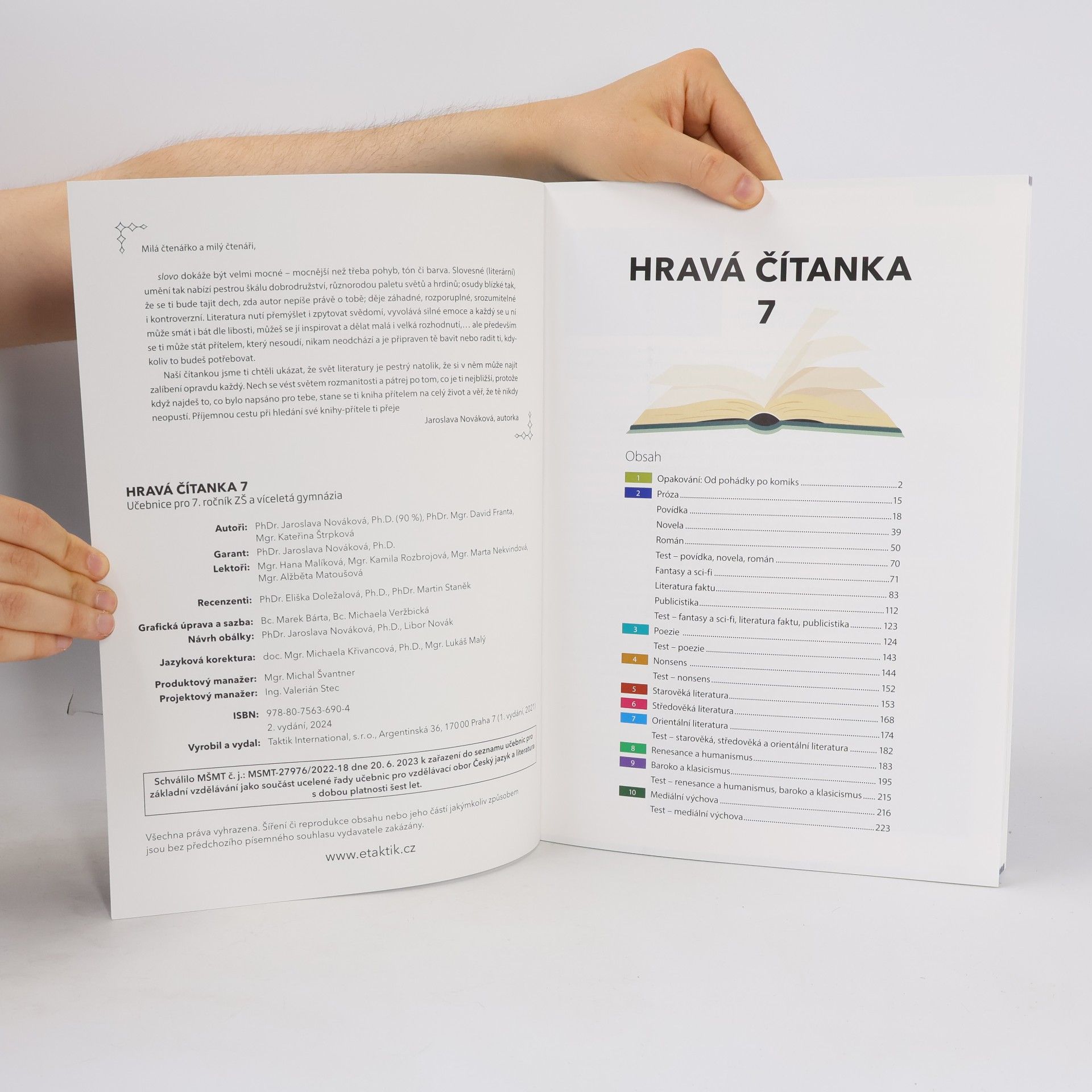 Jaroslava Nováková Hravá čítanka 7