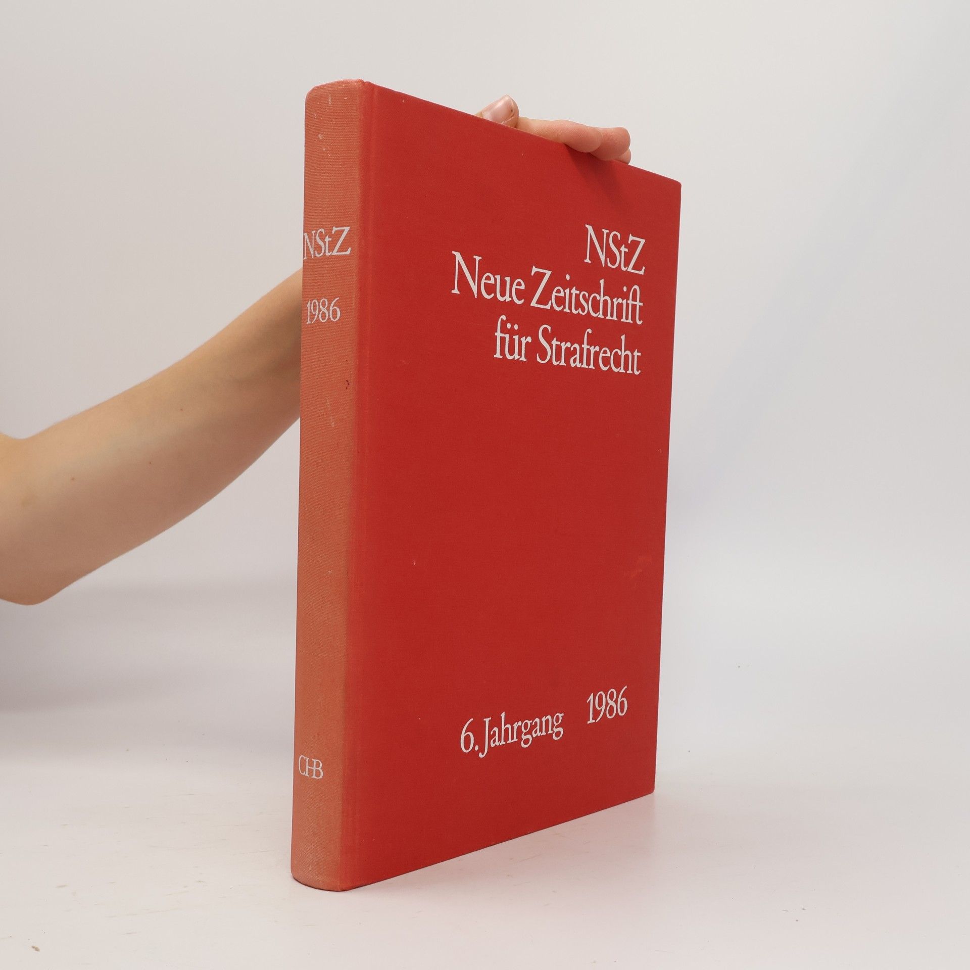 Neue Zeitschrift für Strafrecht 6. Jahrgang