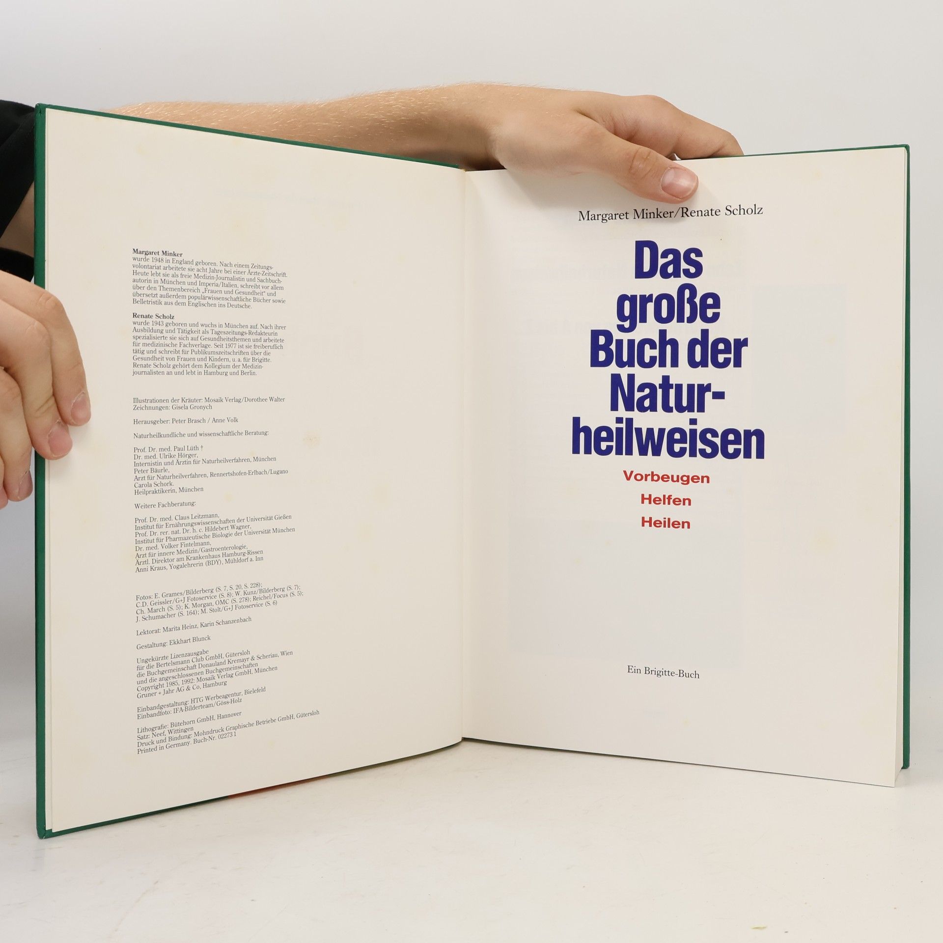 Margaret Minker Das große Buch der Naturheilweisen