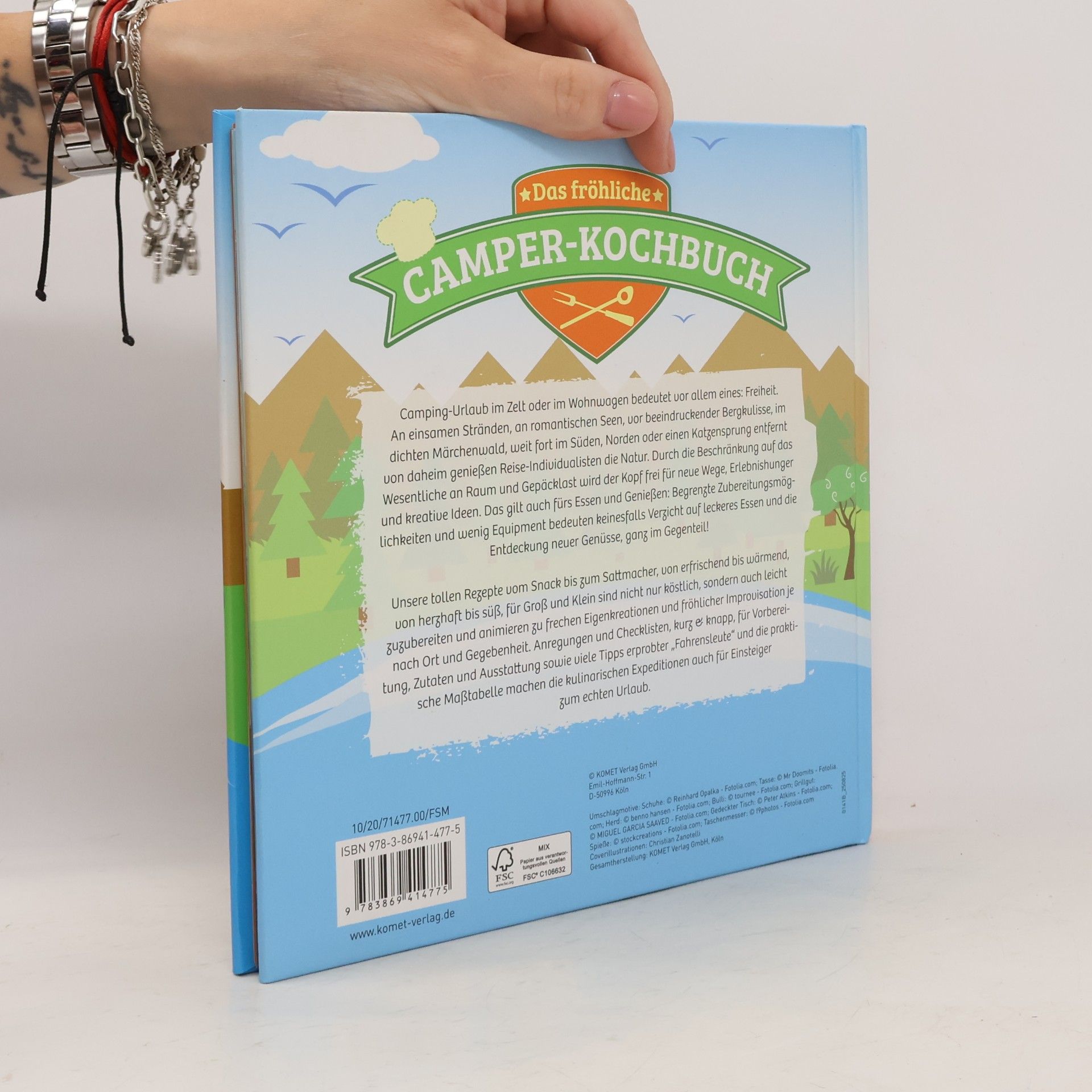 Das fröhliche Camper-Kochbuch