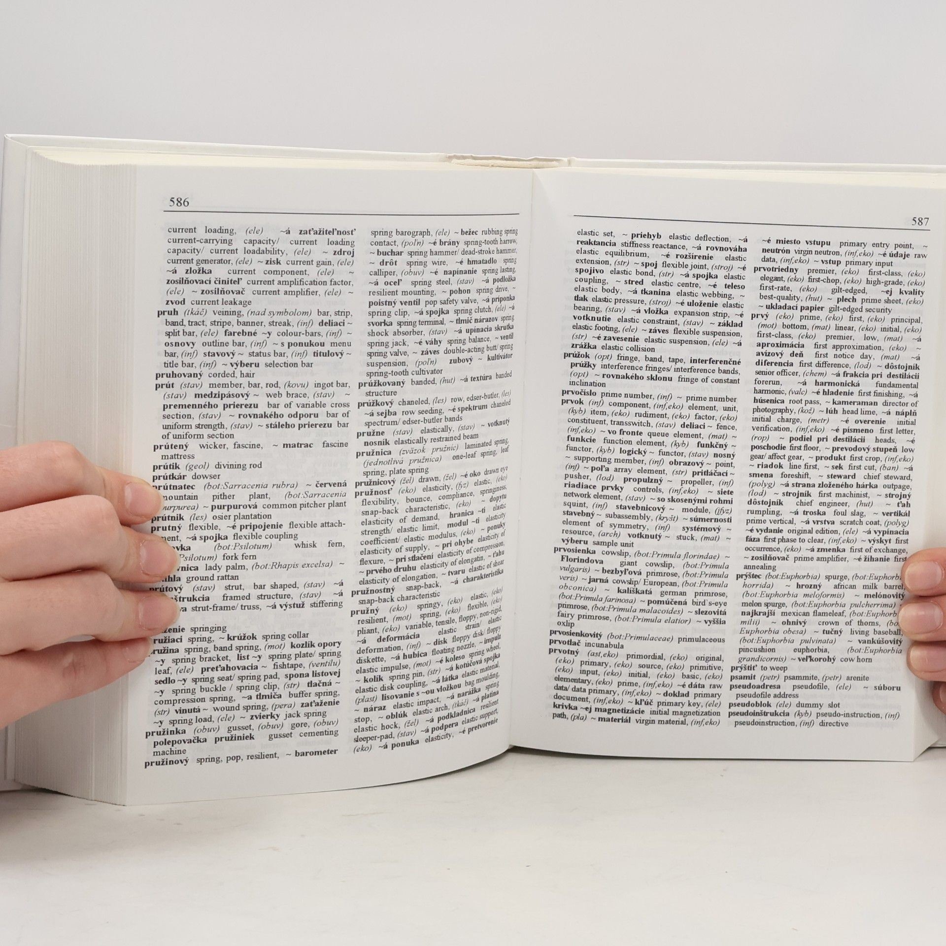 Aliberto Caforio Slovensko-anglický vedecko-technický slovník = a Slovak-english technical dictionary