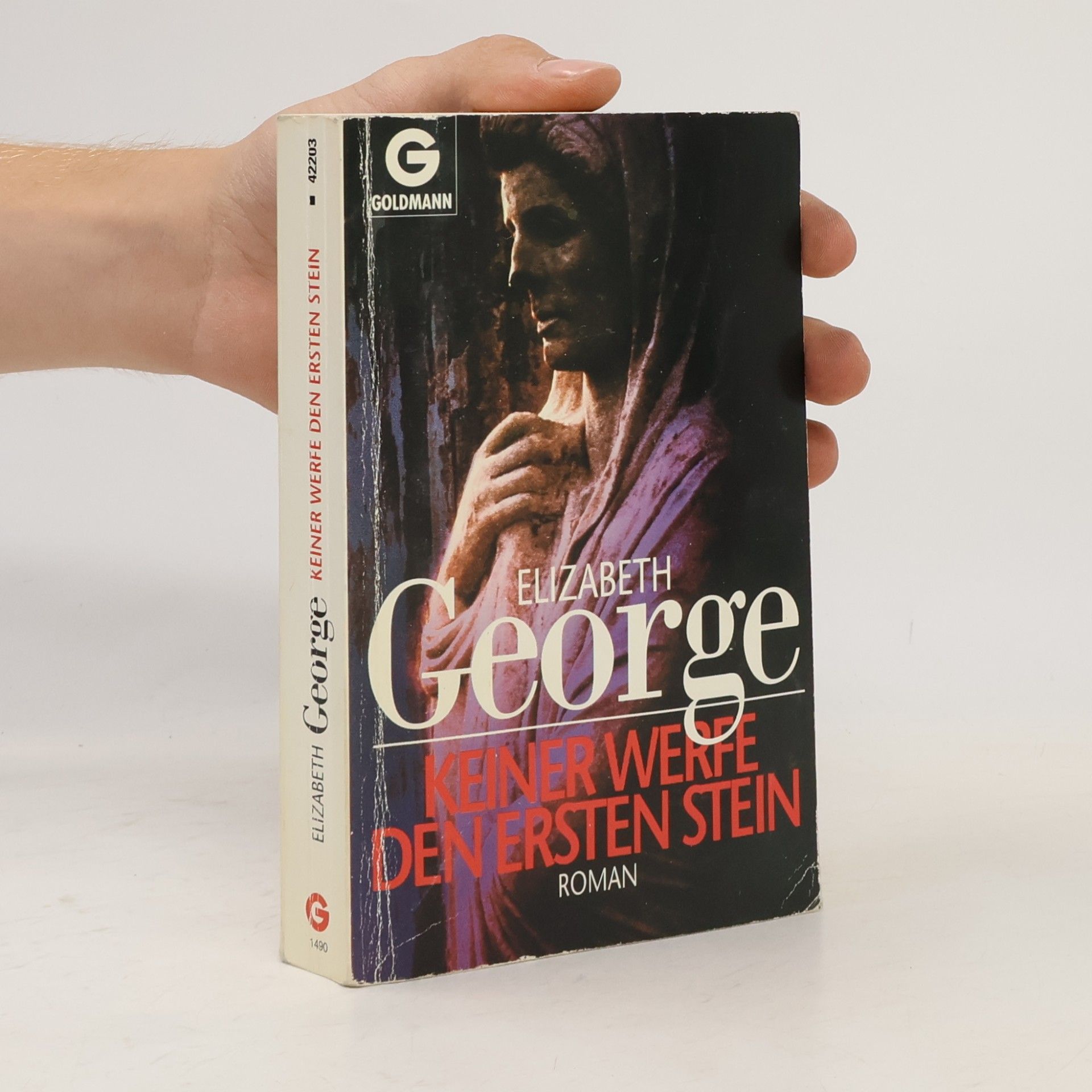 Elizabeth George Keiner werfe den ersten Stein