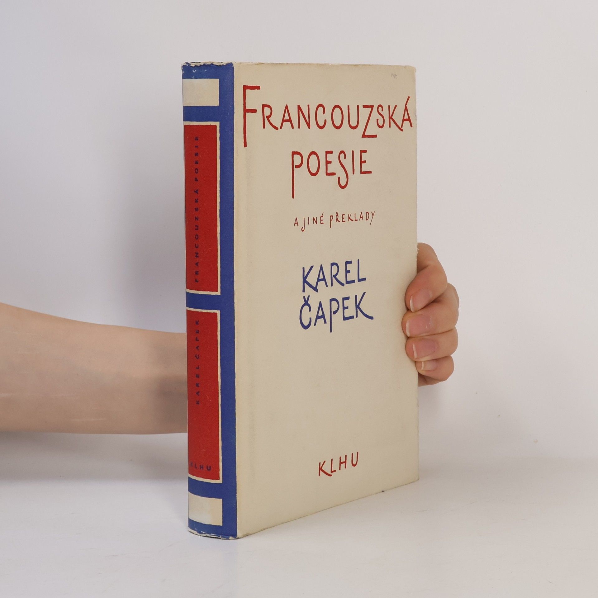 Karel Čapek Francouzská poesie a jiné překlady