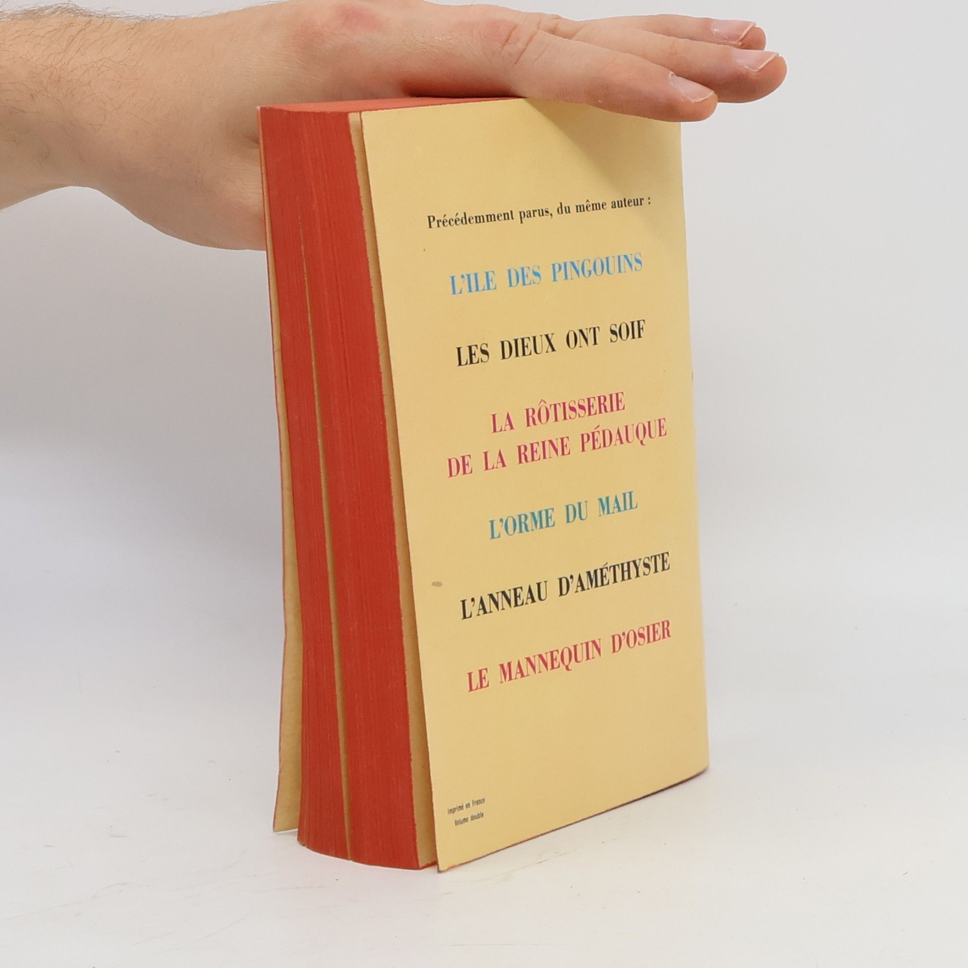 Anatole France Le Lys Rouge