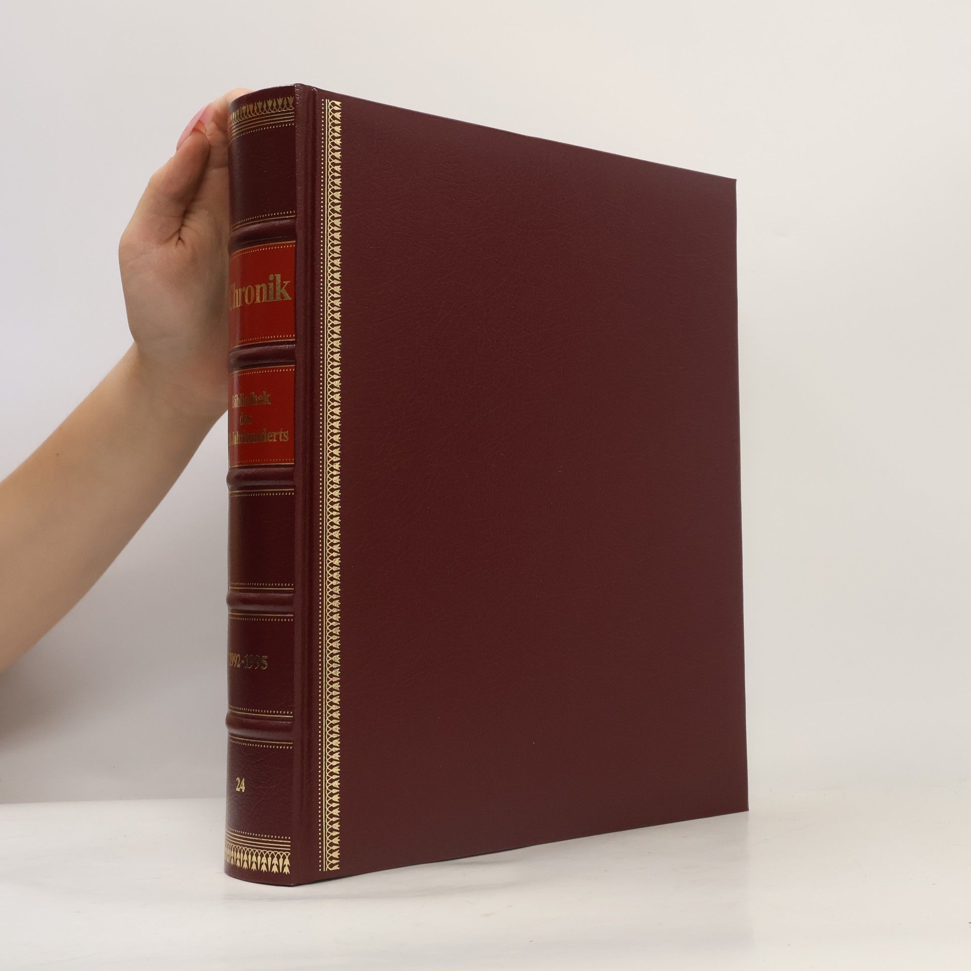 Kolektiv autorů Chronik Bibliothek des 20. Jahrhunderts 24: 1992-1995