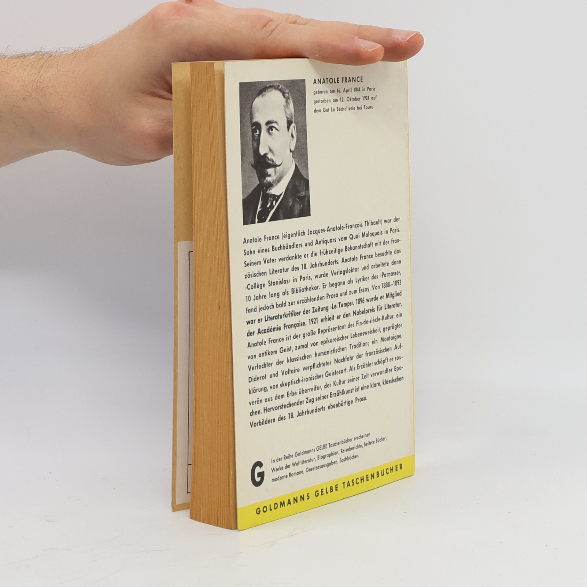 Anatole France Aufruhr der Engel