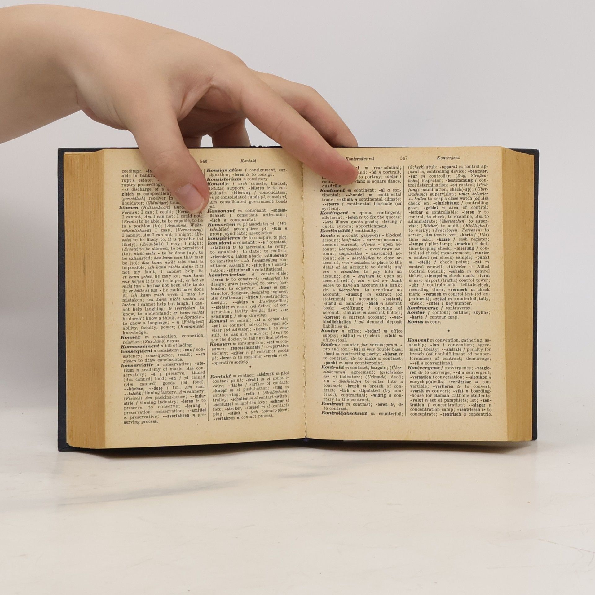 Erwin Weis Schöffler-Weis Taschenwörterbuch der englischen und deutschen Sprache II.