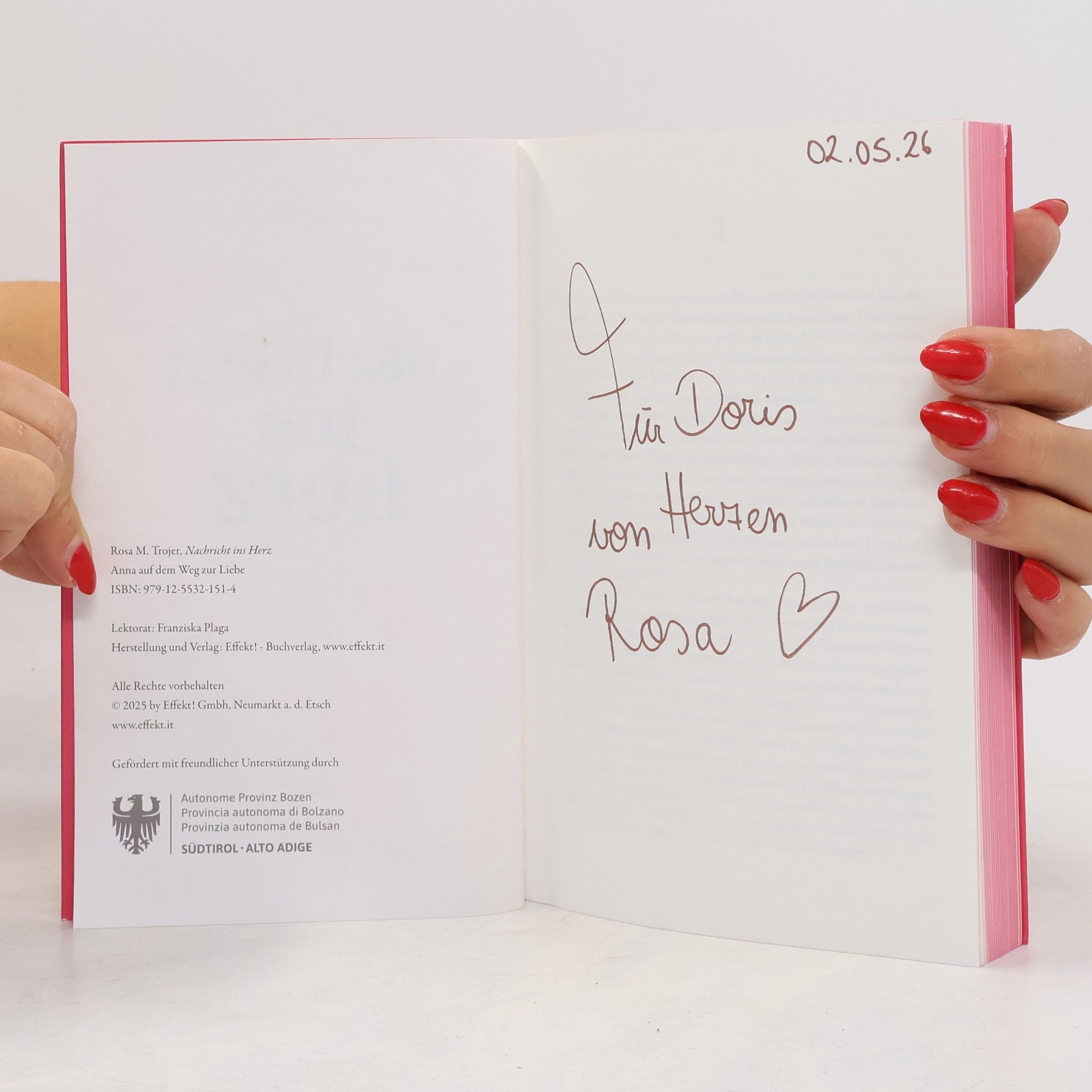 Rosa M. Trojer Nachricht ins Herz: Anna auf dem Weg zur Liebe