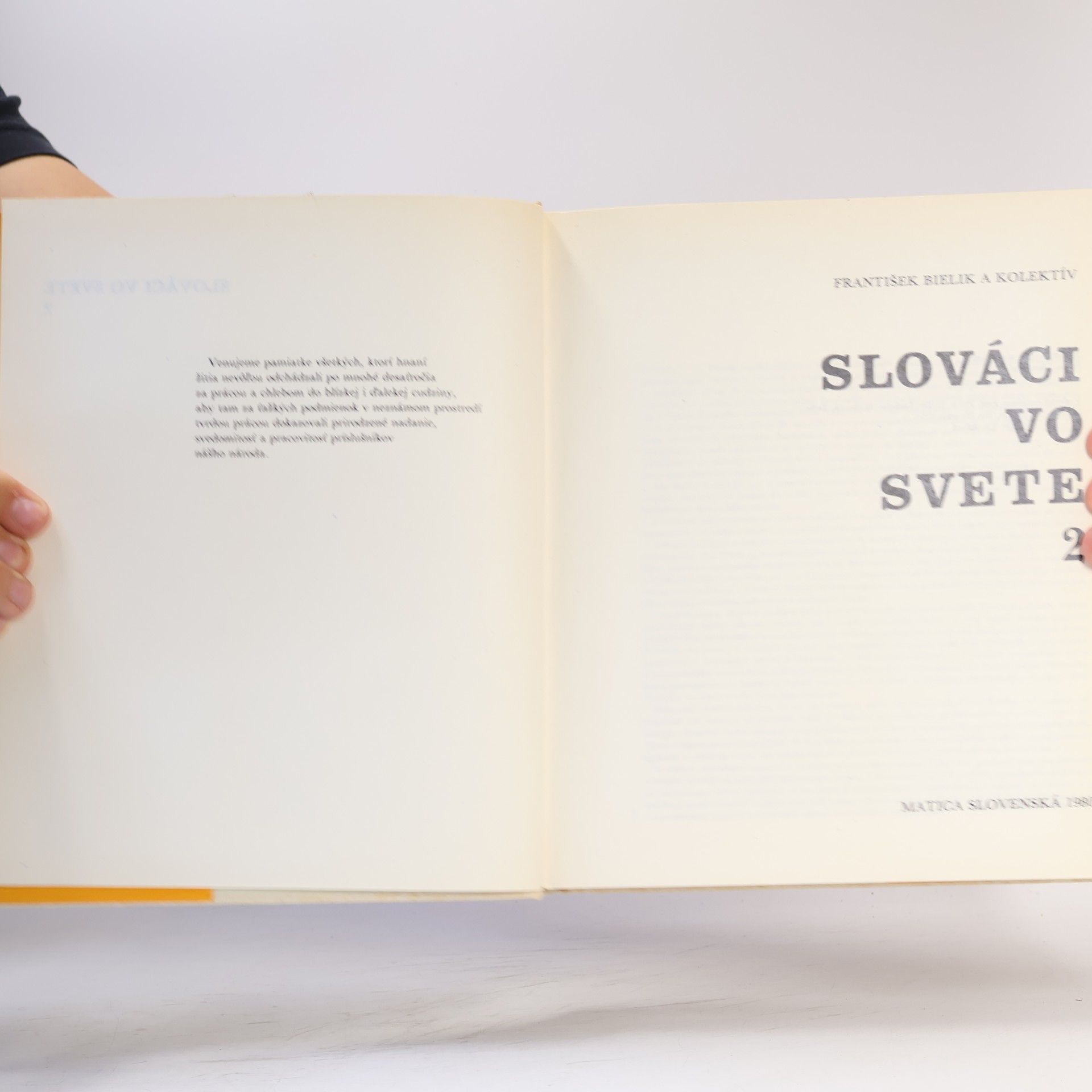 František Bielik Slováci vo svete 2