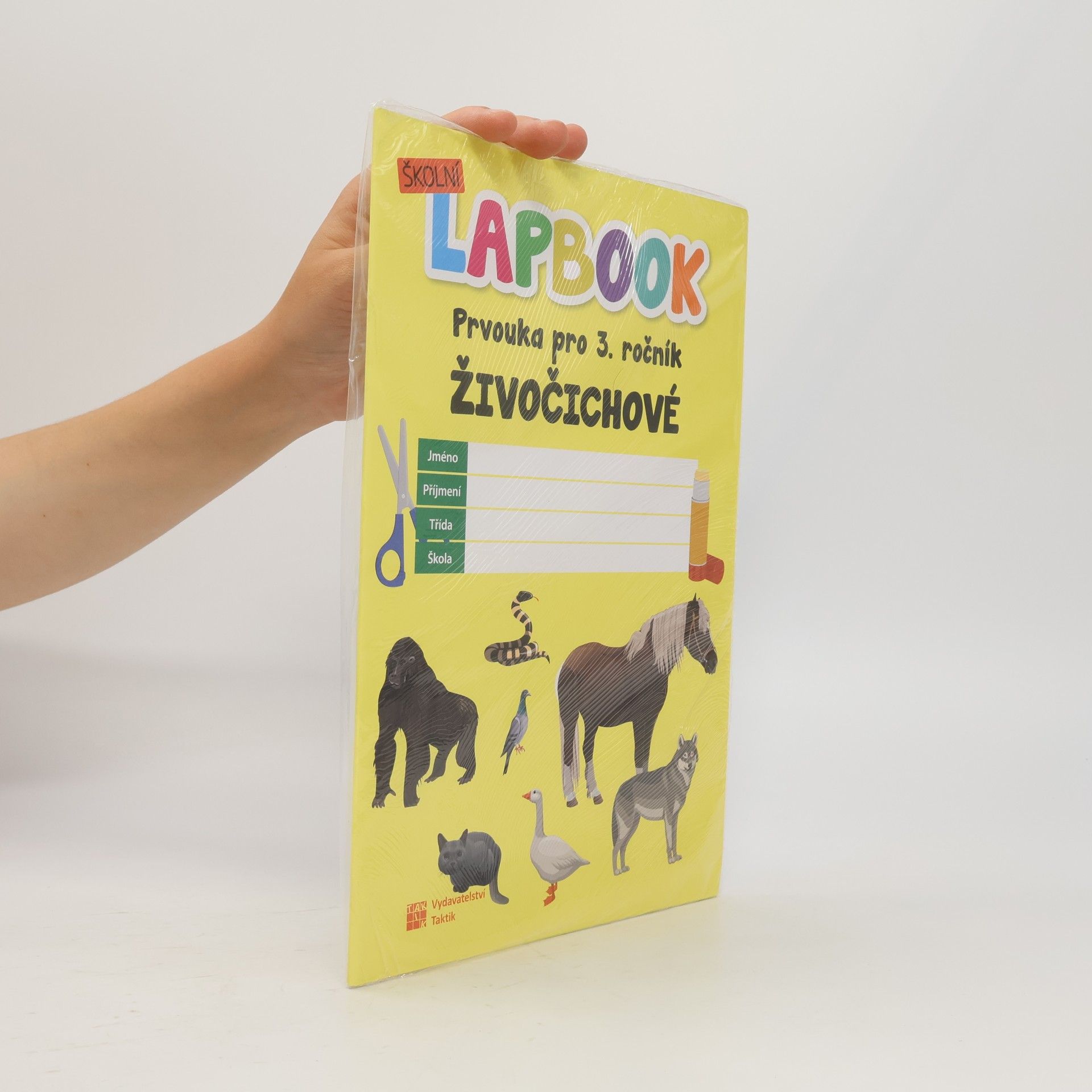 Školní lapbook. Prvouka pro 3. ročník. Živočichové