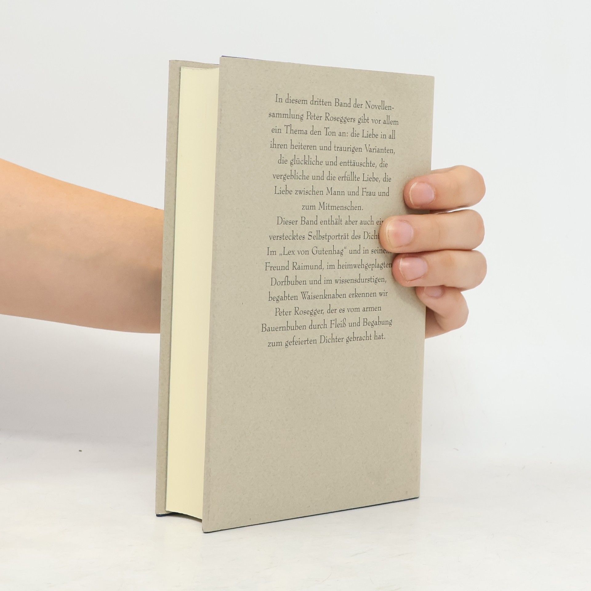 Peter Rosegger Das Buch der Novellen. Band 3