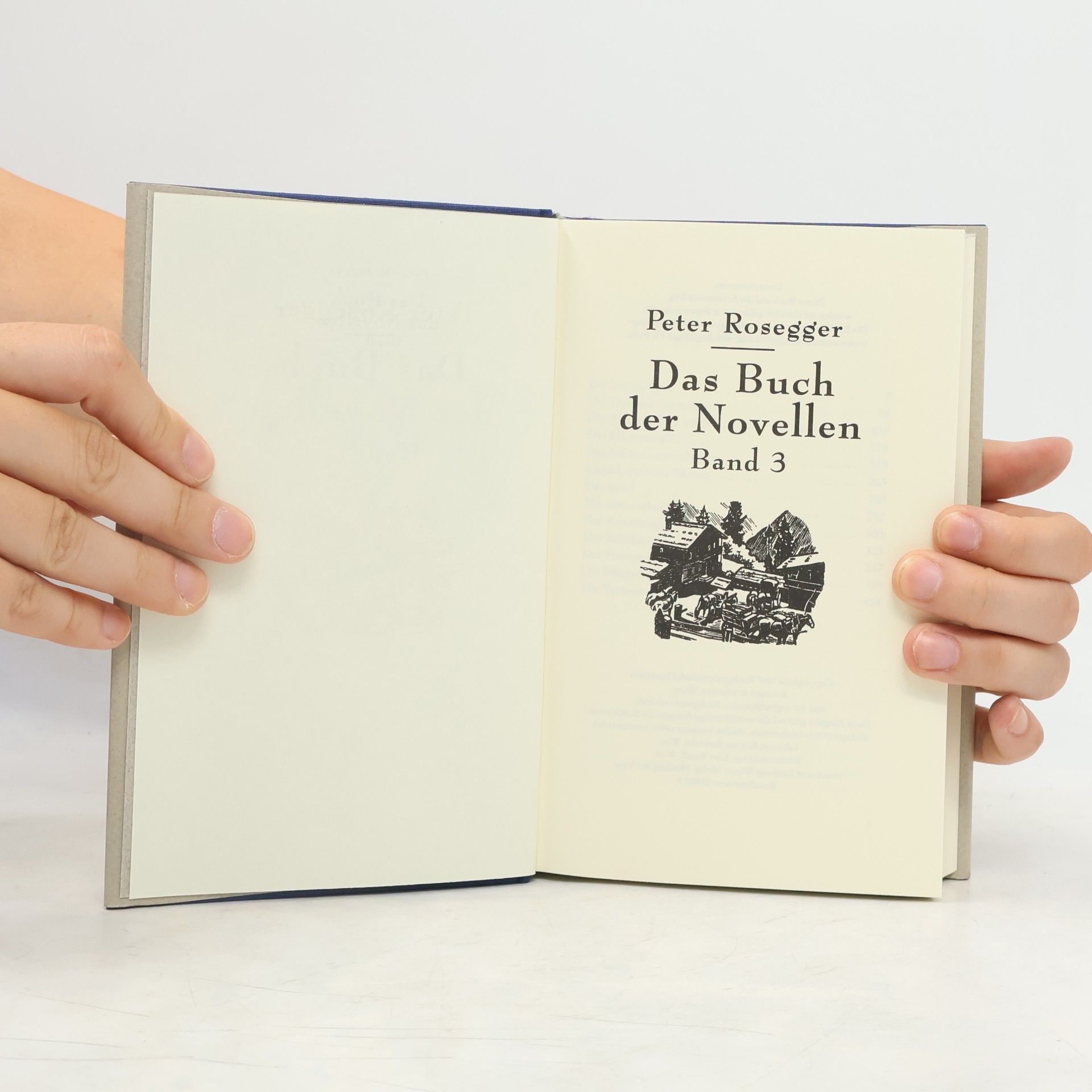 Peter Rosegger Das Buch der Novellen. Band 3