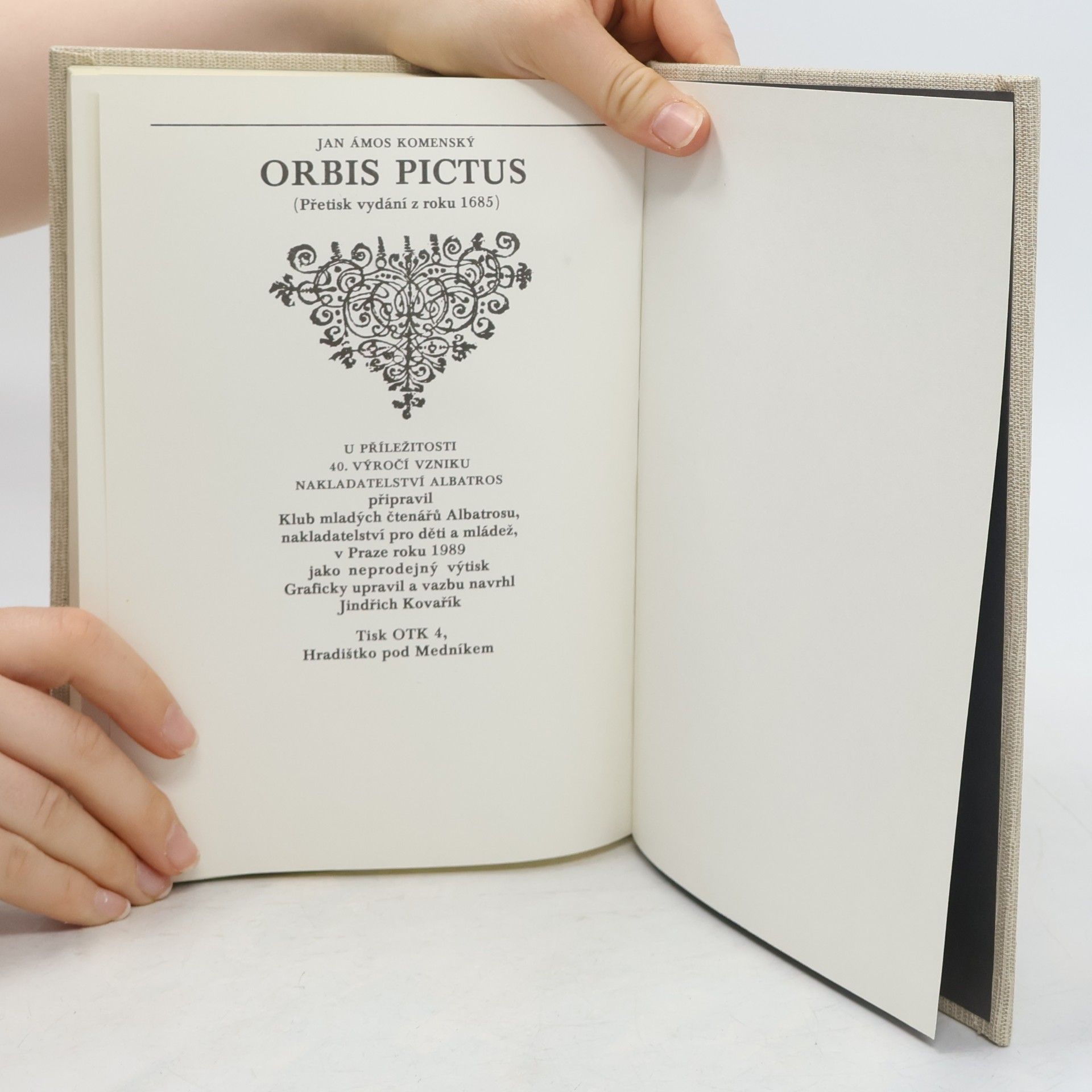 John Amos Comenius Orbis Sensua-Lium Pictus Quadrilinguis