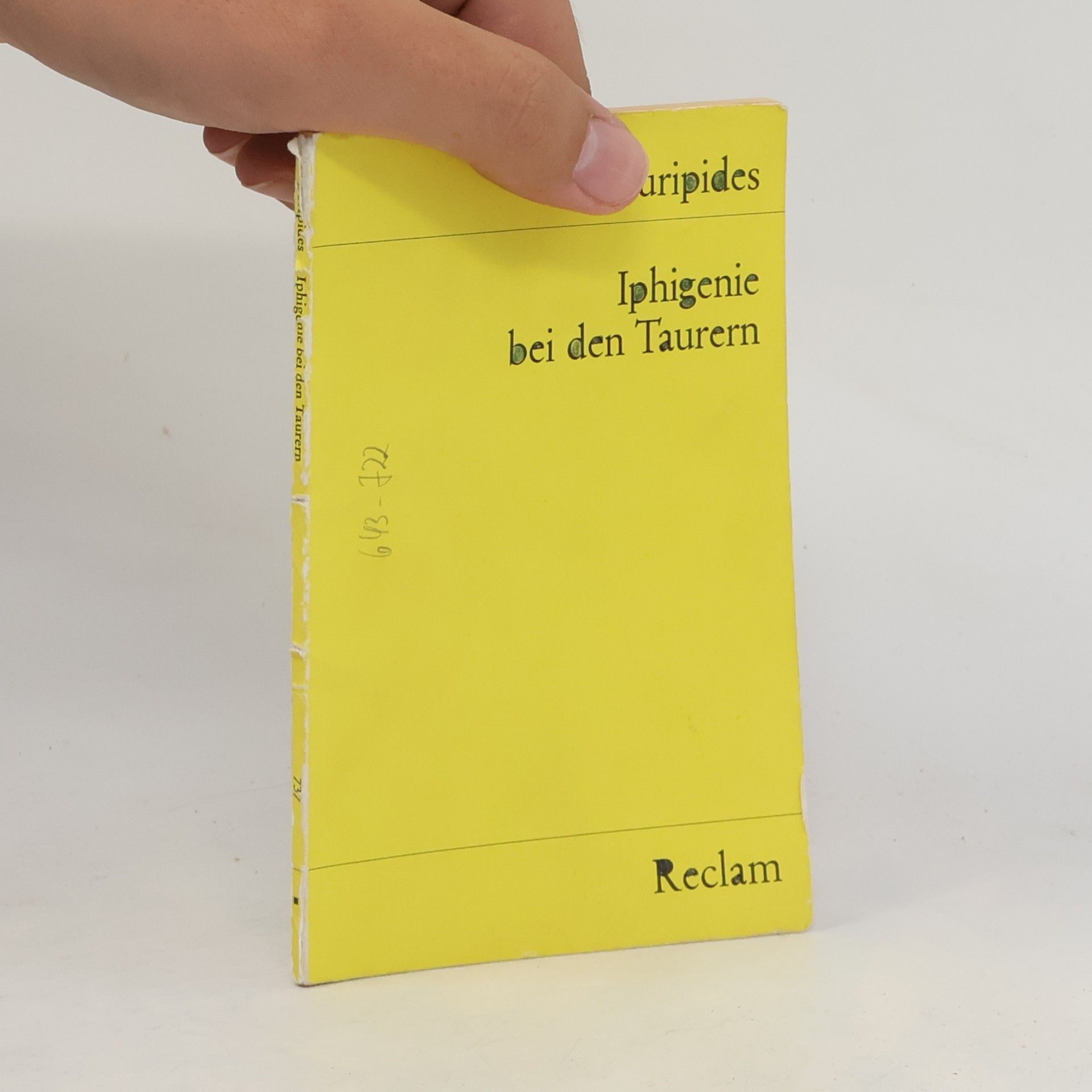 Euripidés Iphigenie bei den Taurern