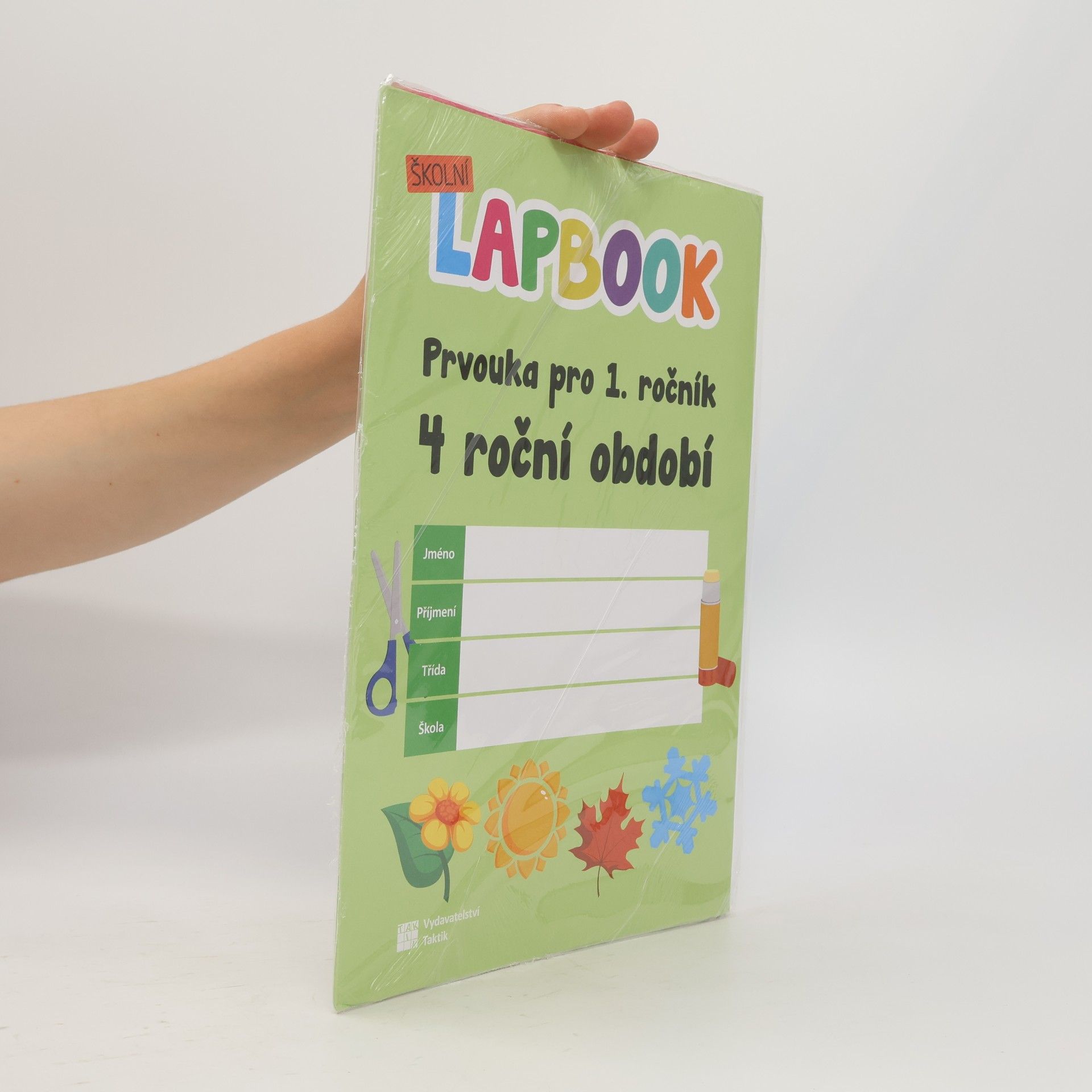 Kolektiv autorů Školní lapbook: Prvouka pro 1. ročník - 4 roční období