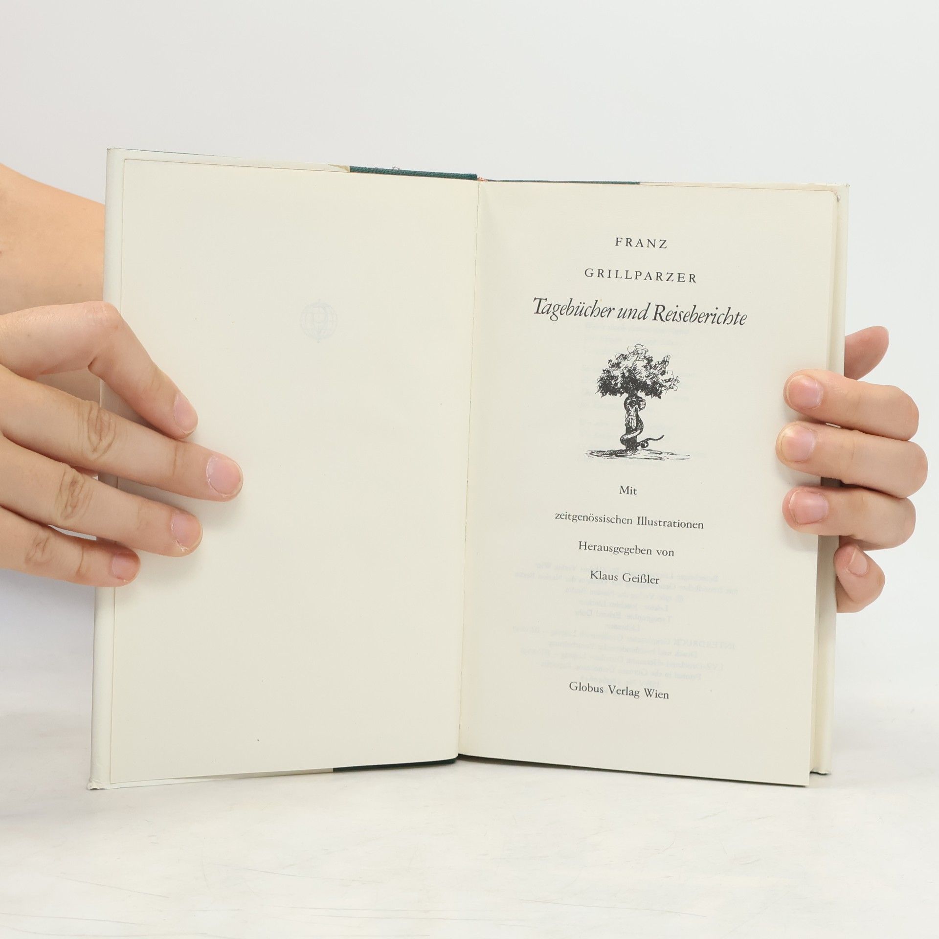 Franz Grillparzer Tagebücher und Reiseberichte