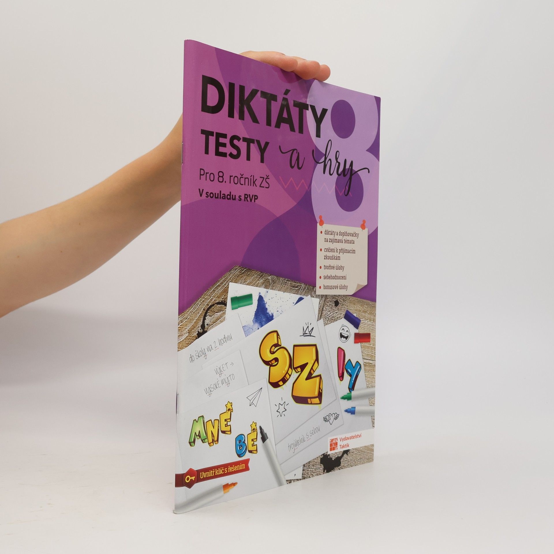 Diktáty, testy a hry. Pro 8. ročník ZŠ