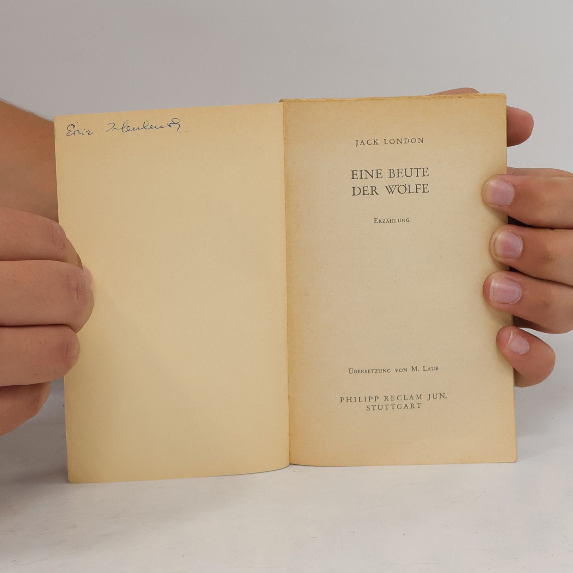 Jack London Eine Beute der Wölfe