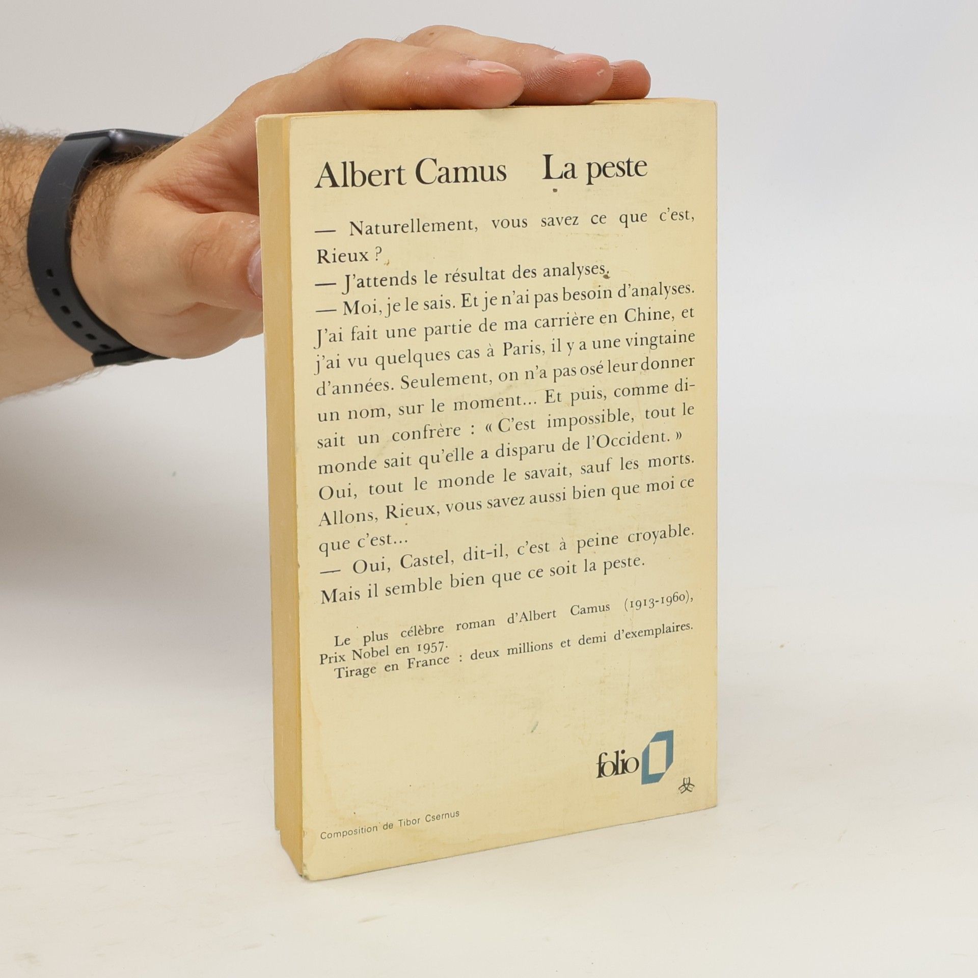 Albert Camus La peste