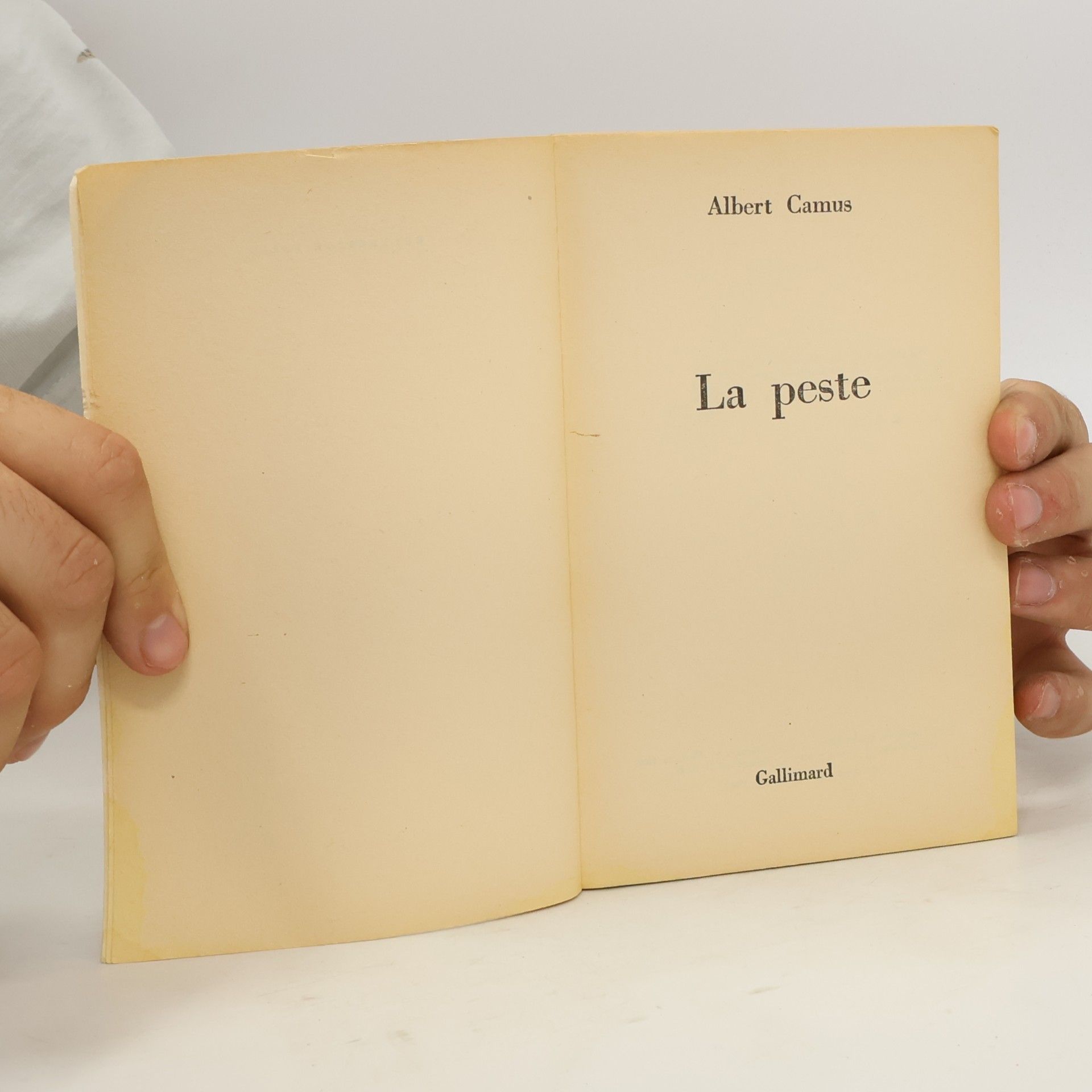 Albert Camus La peste