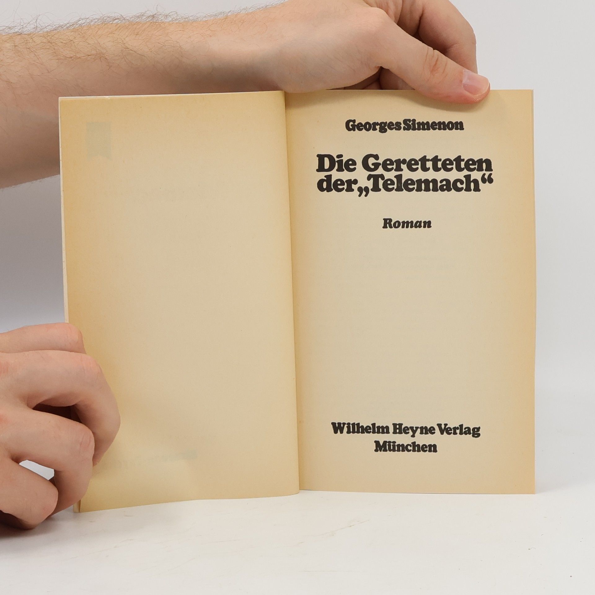 Georges Simenon Die Geretteten der "Telemach"