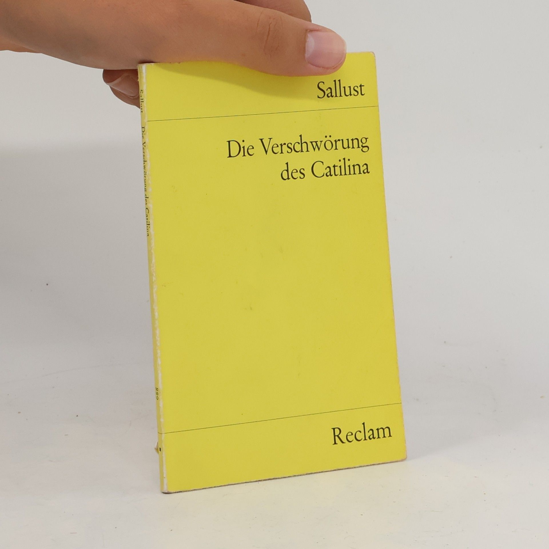 Gaius Sallustius Crispus Die Verschwörung des Catilina