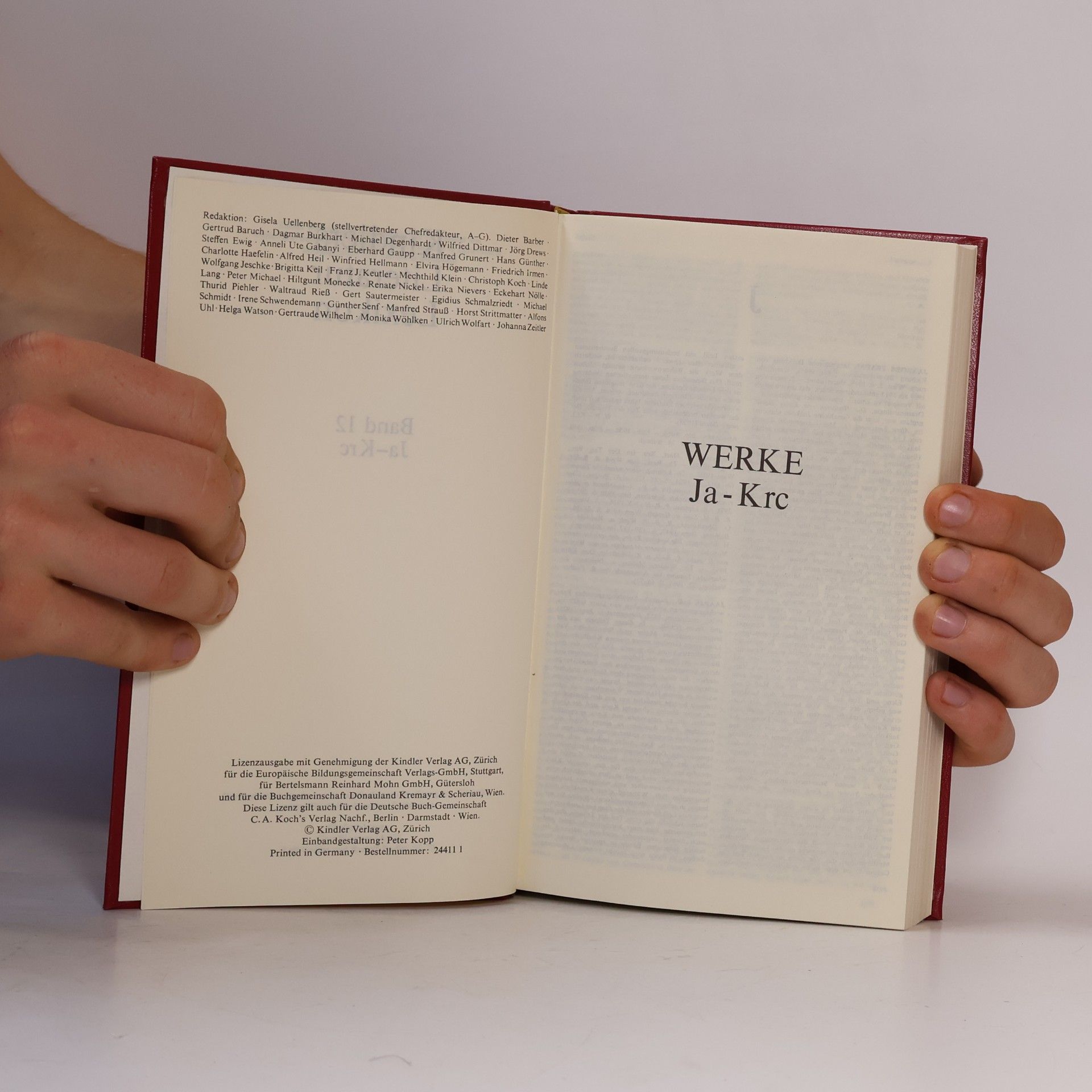 Kolektív autorov Kindlers Literatur Lexikon. Band 12