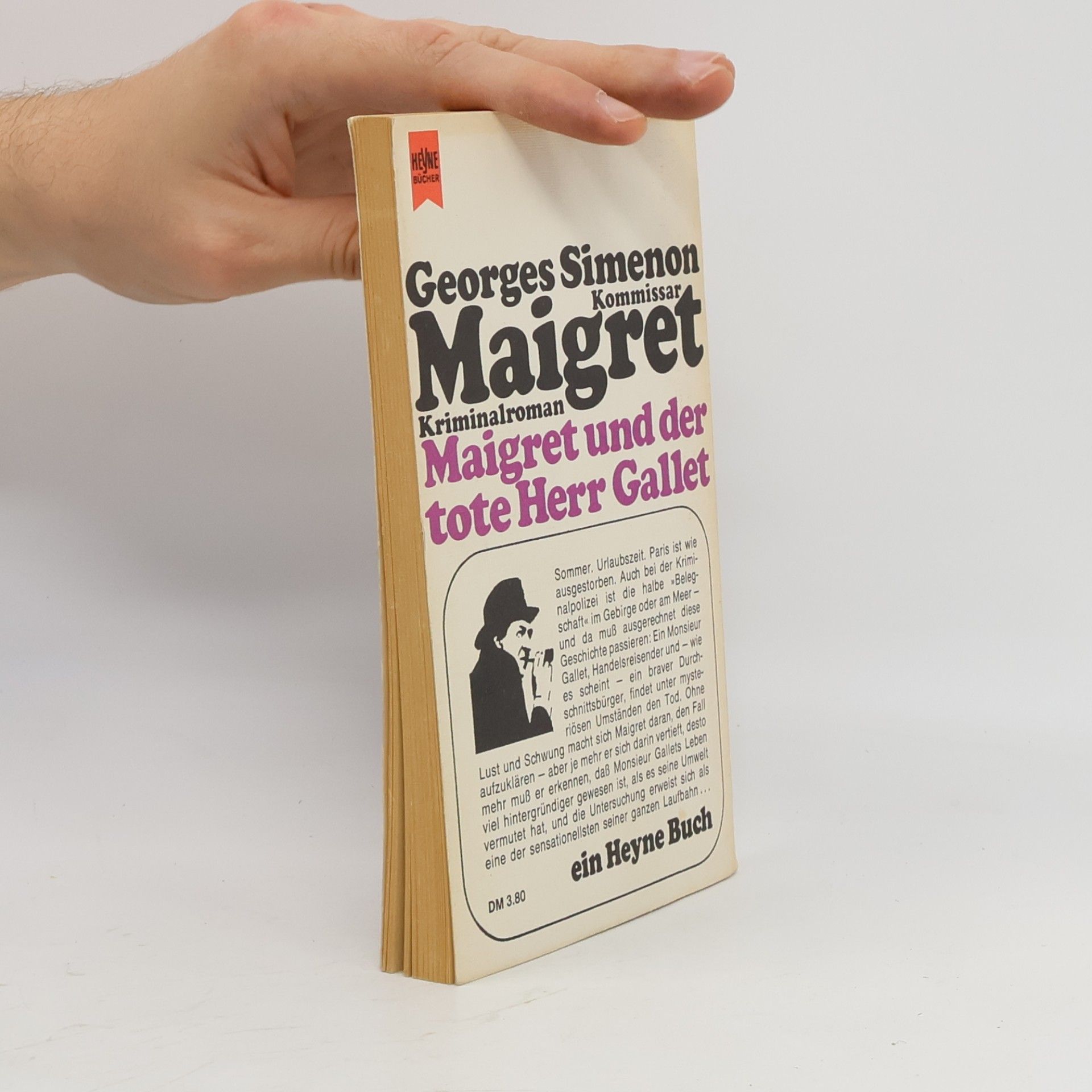 Georges Simenon Komissar Maigret. Maigret und der tote Herr Gallet