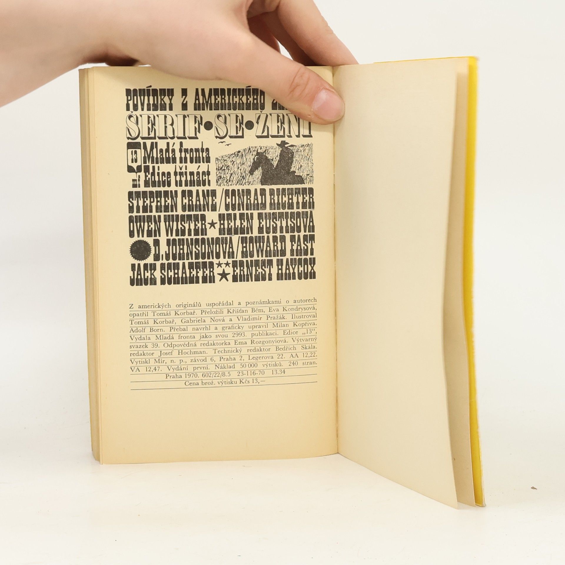 Autorenkollektiv Šerif se žení. Povídky z amerického západu