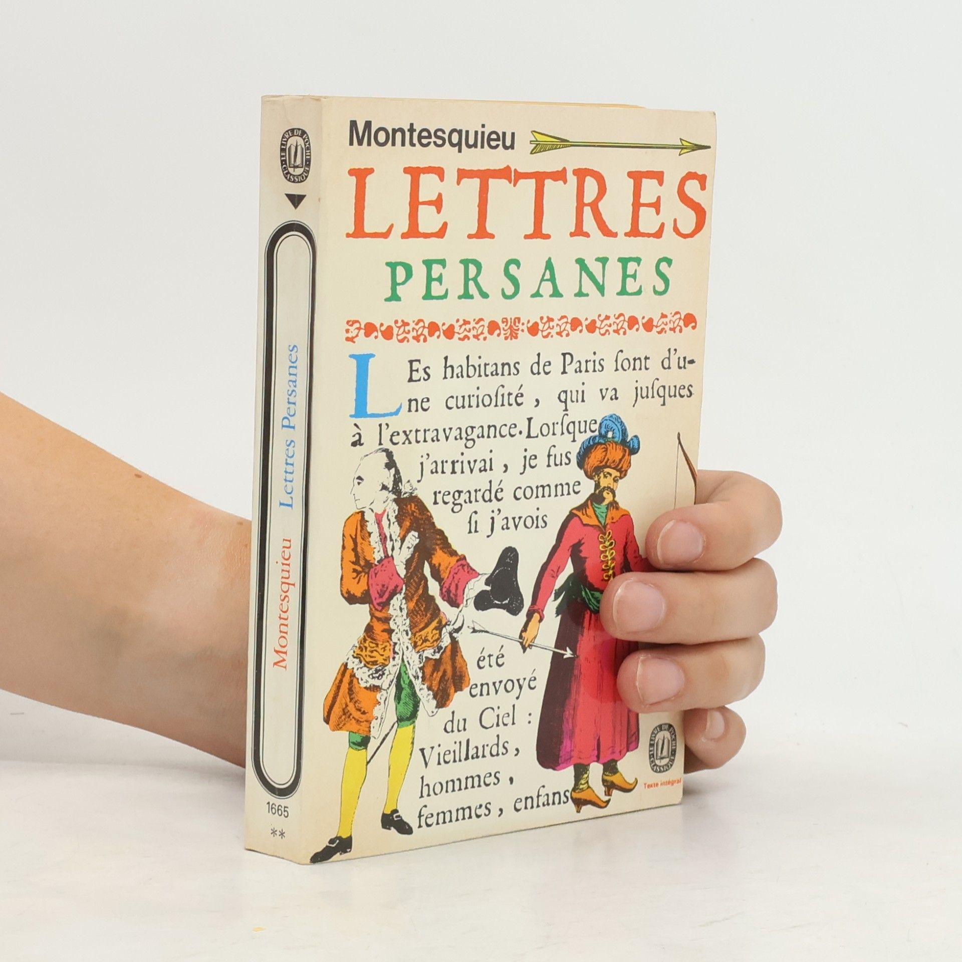 Charles de Secondat, Baron de Montesquieu Lettres persanes