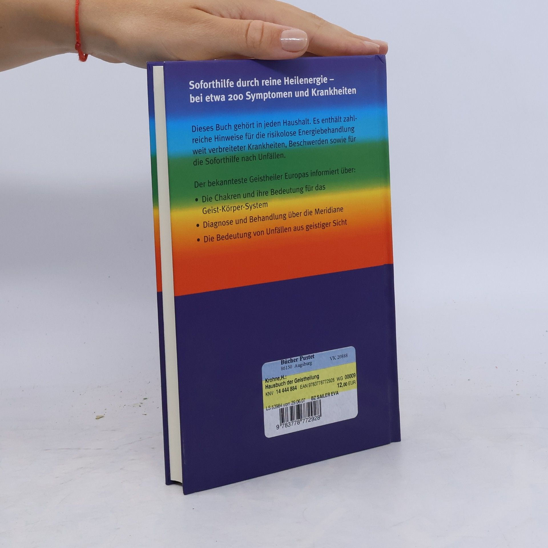 Horst Krohne Das Hausbuch der Geistheilung