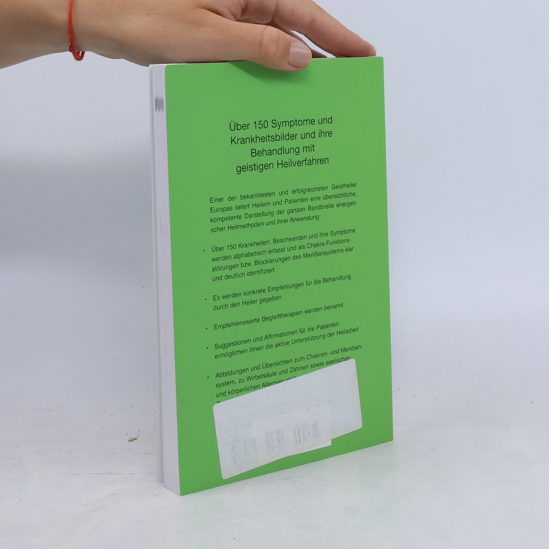 Horst Krohne Handbuch für heilende Hände