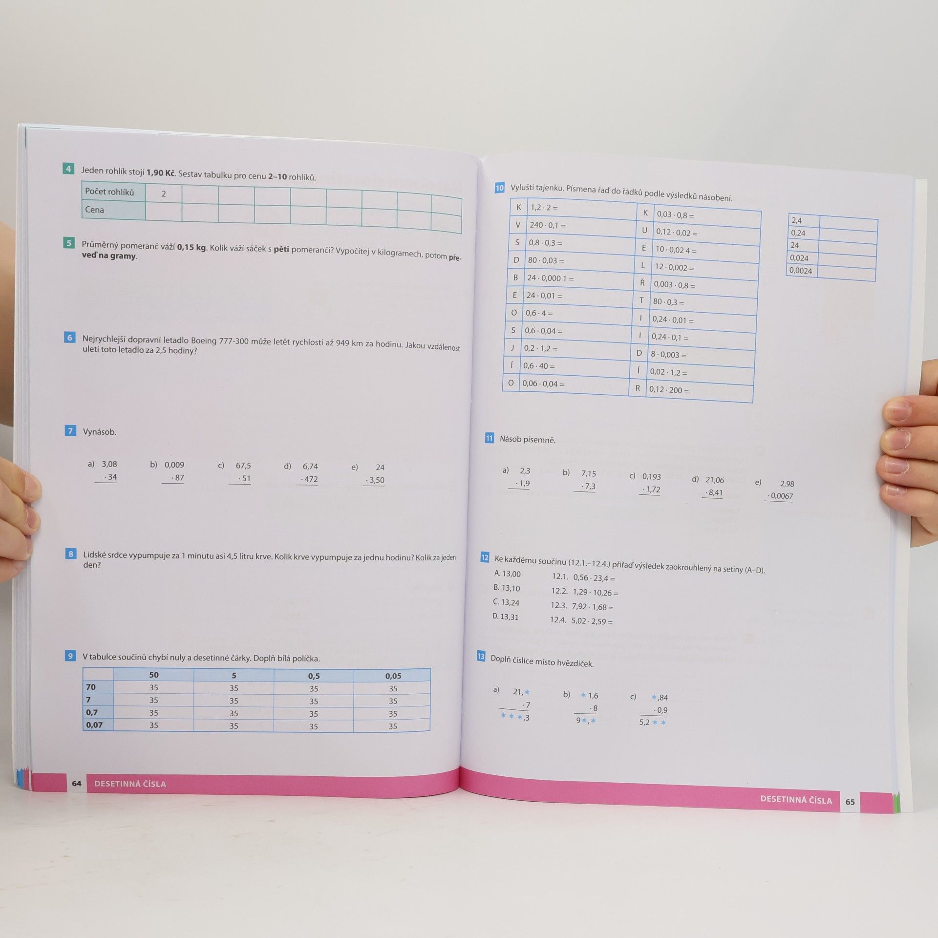 Autorenkollektiv Matematika v pohodě 6 - Aritmetika - pracovní sešit