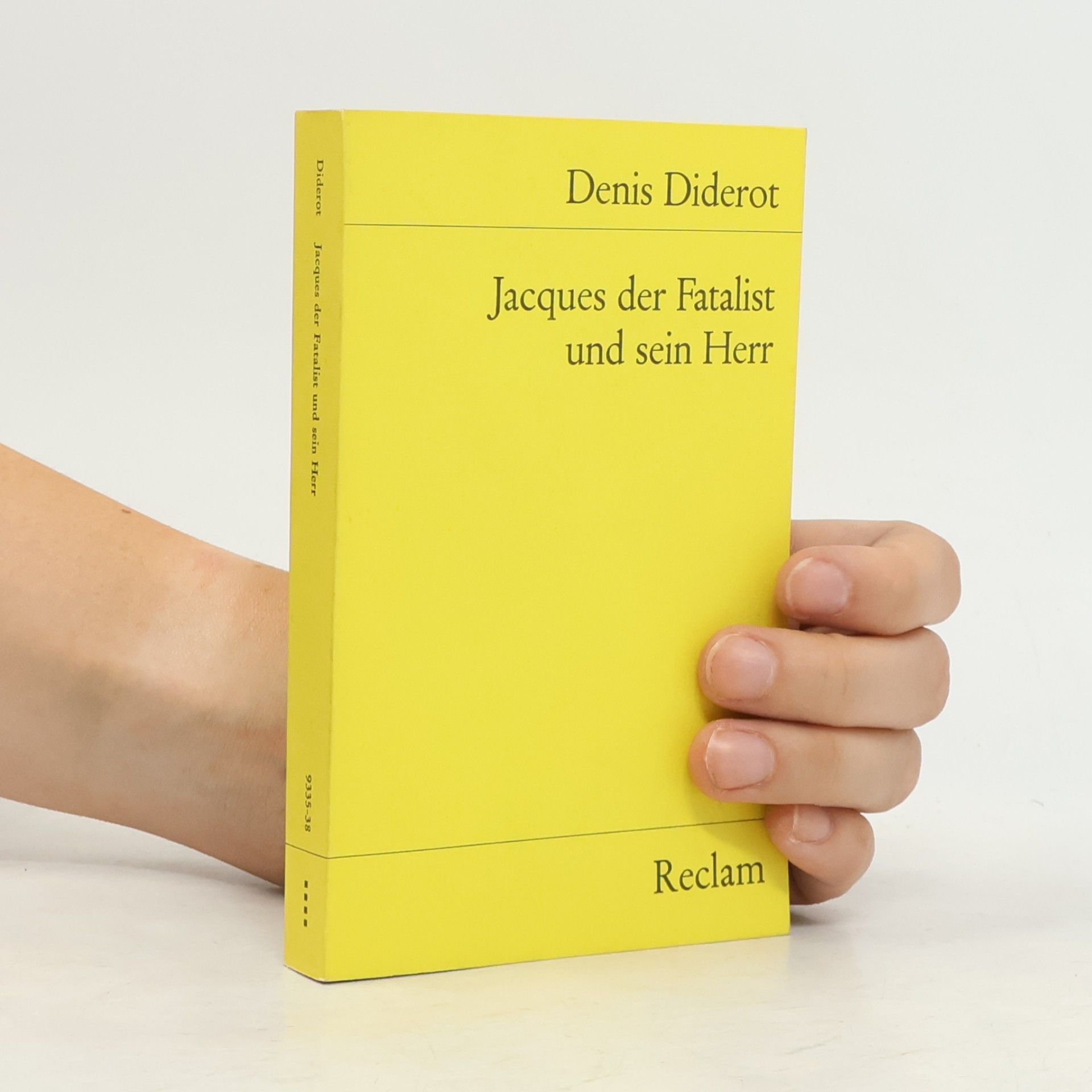 Denis Diderot Jacques, der Fatalist, und sein Herr