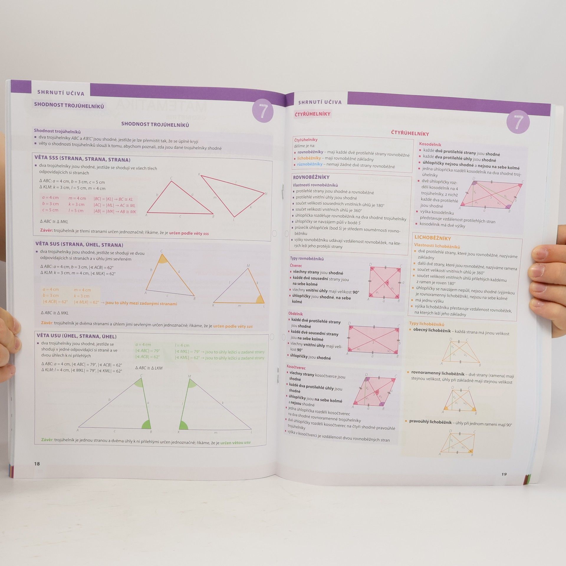 Kolektiv autorů Matematika v pohodě 7 - Geometrie - pracovní sešit