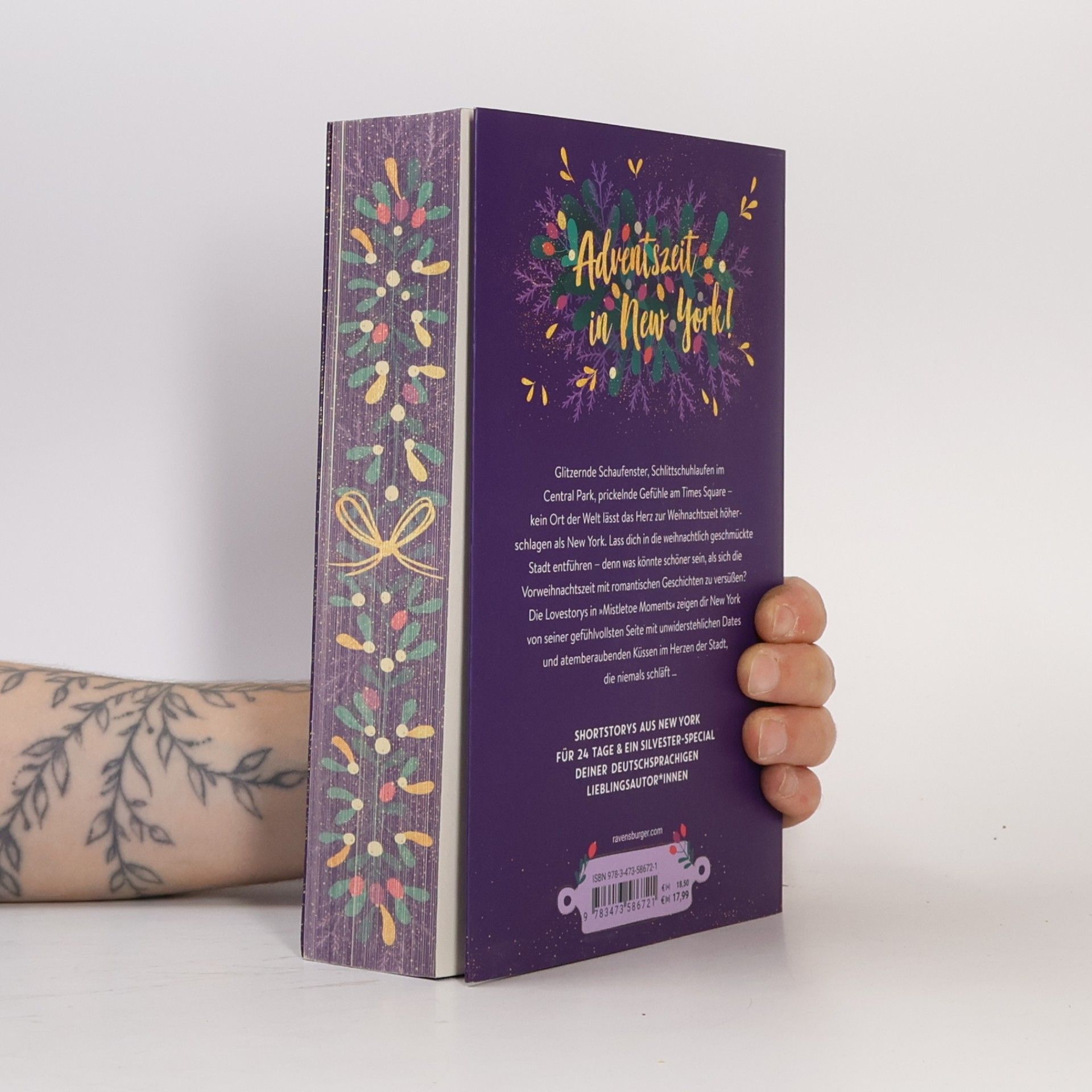Alexandra Raij Mistletoe Moments. Ein Adventskalender. New-Adult-Lovestorys für 24 Tage plus Silvester-Special (Romantische Kurzgeschichten für