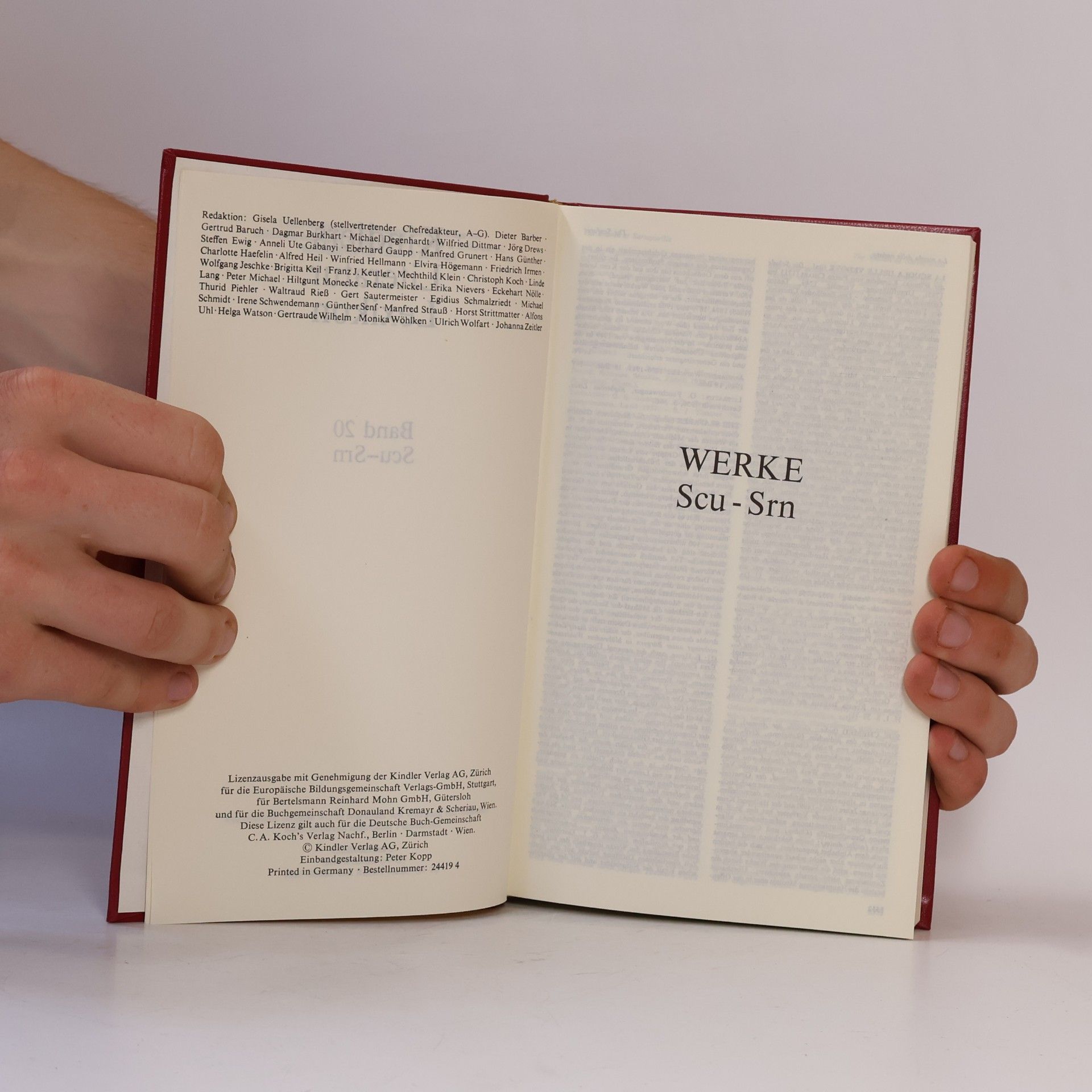 Kolektiv autorů Kindlers Literatur Lexikon 20