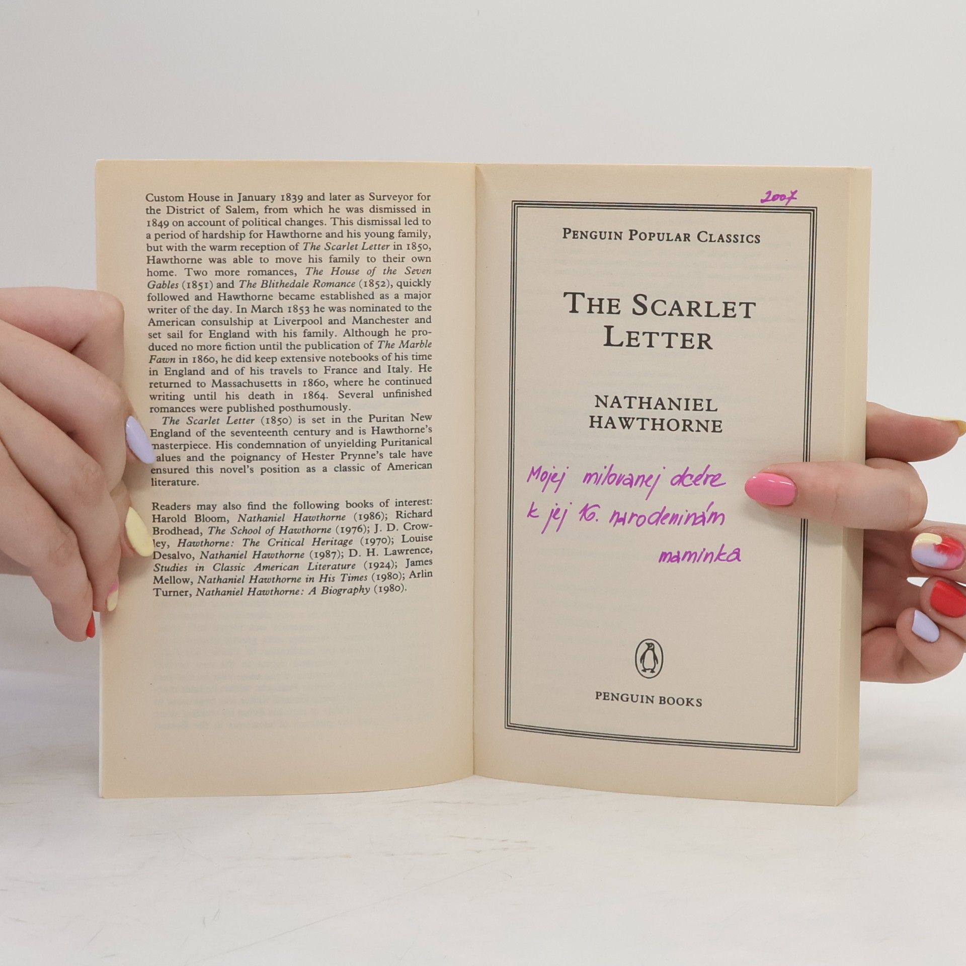 Nathaniel Hawthorne The Scarlet letter