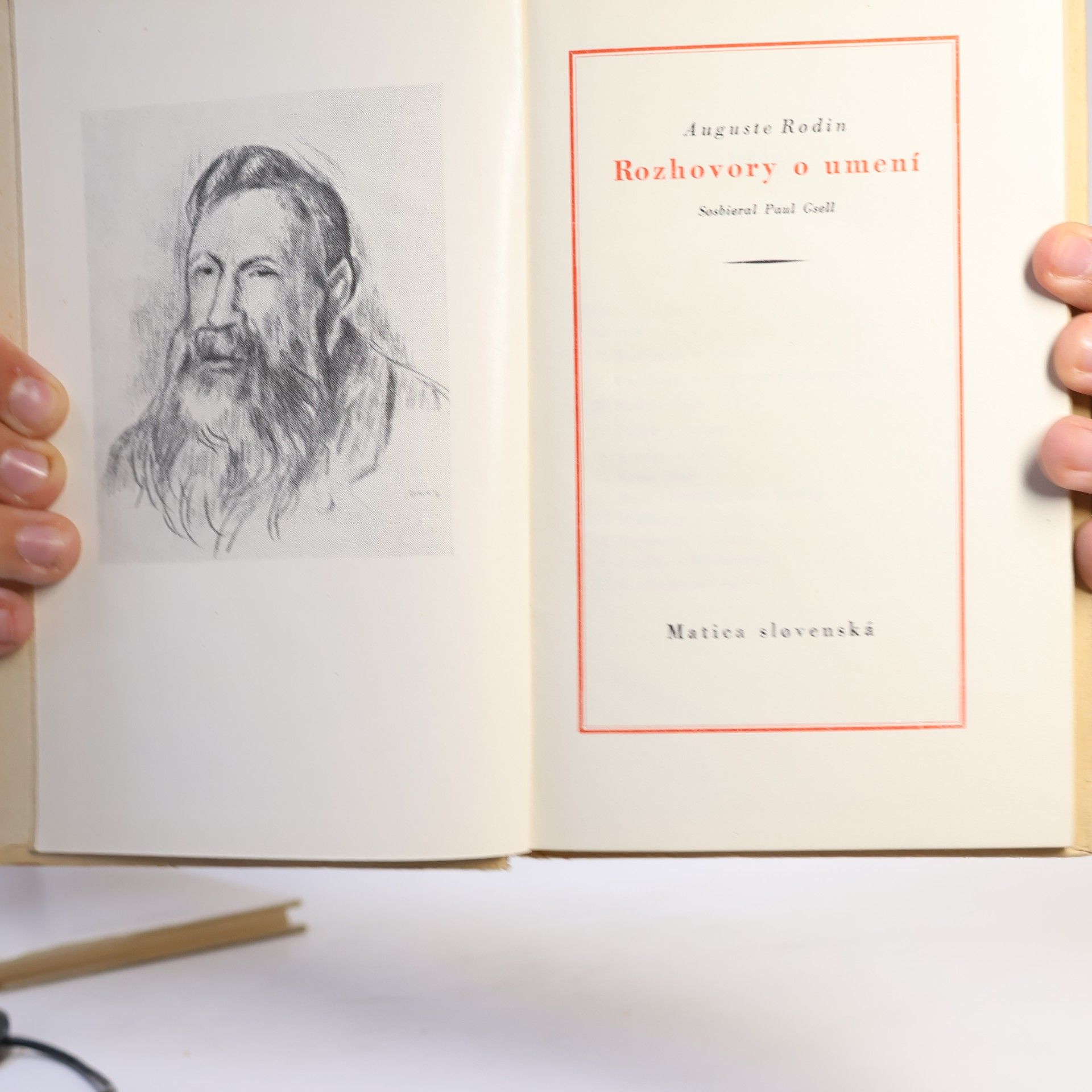 Auguste Rodin Rozhovory o umení