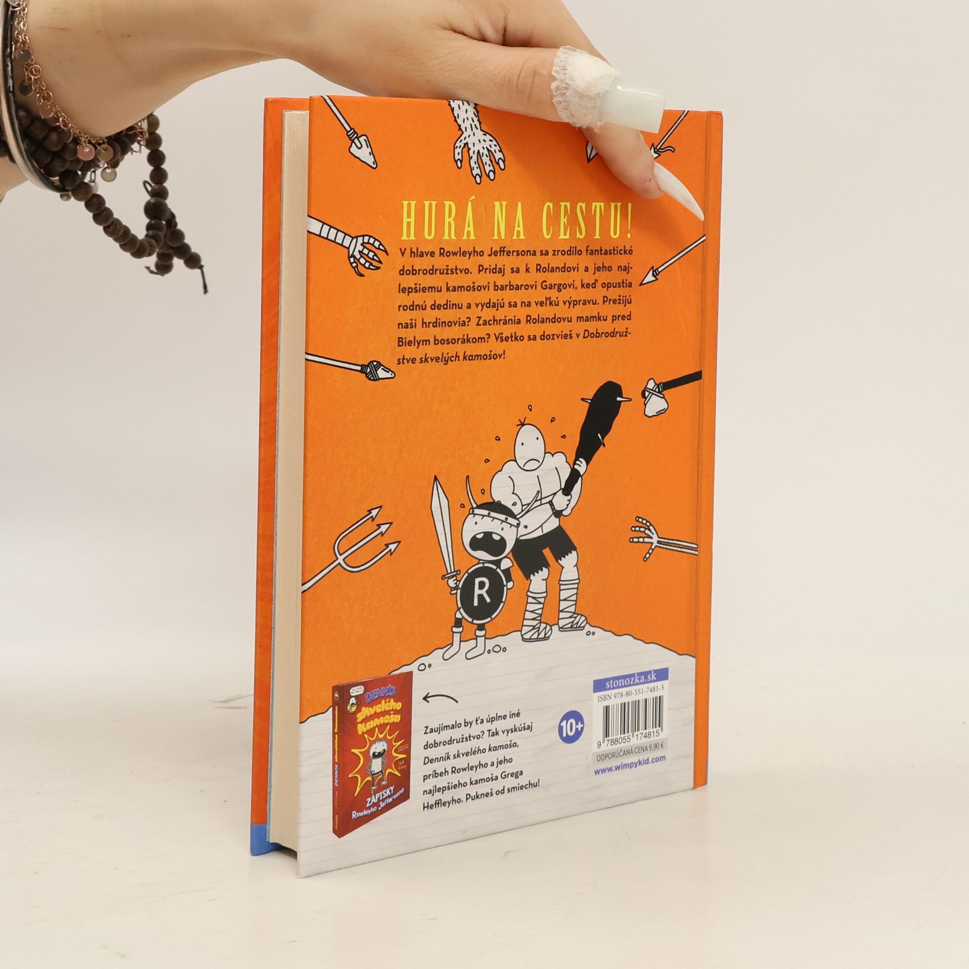 Jeff Kinney Dobrodružstvo skvelých kamošov